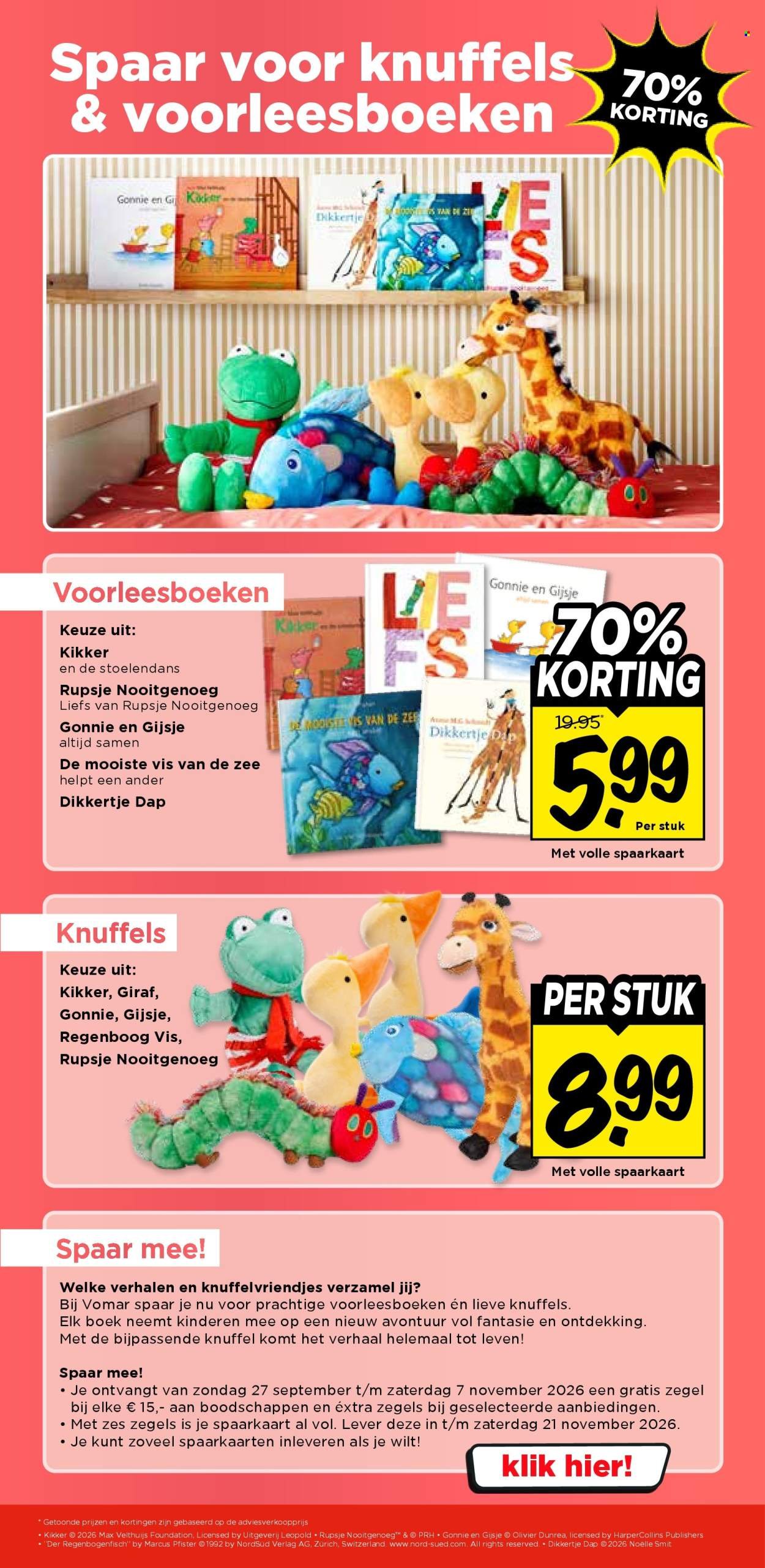VOMAR folder - Van zondag 27 september 2026