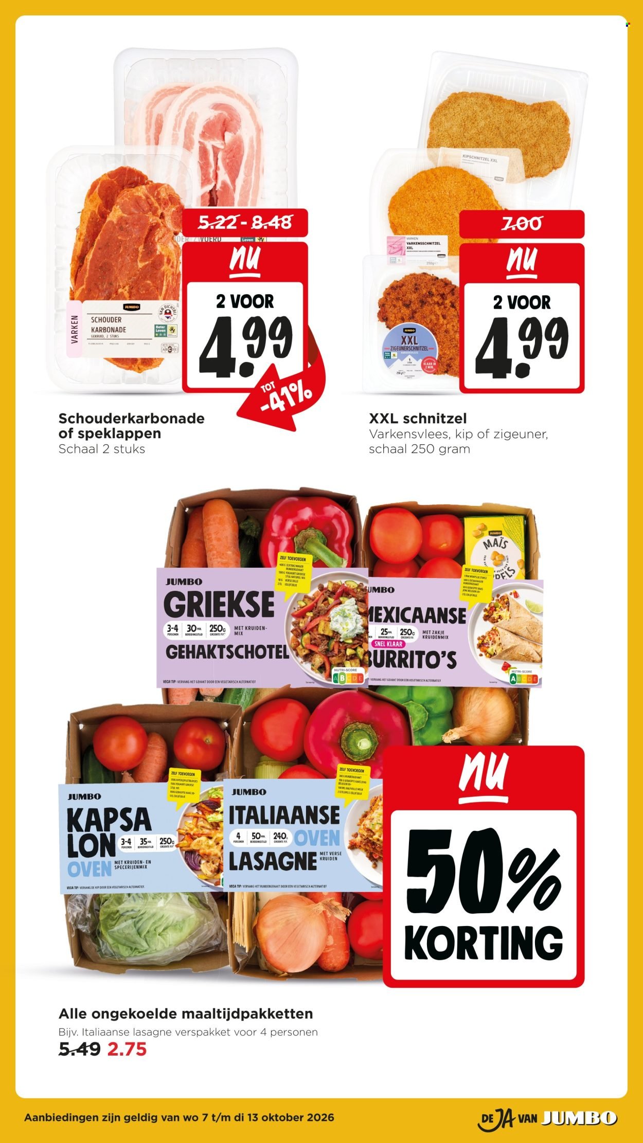JUMBO folder - Van woensdag 7 oktober 2026