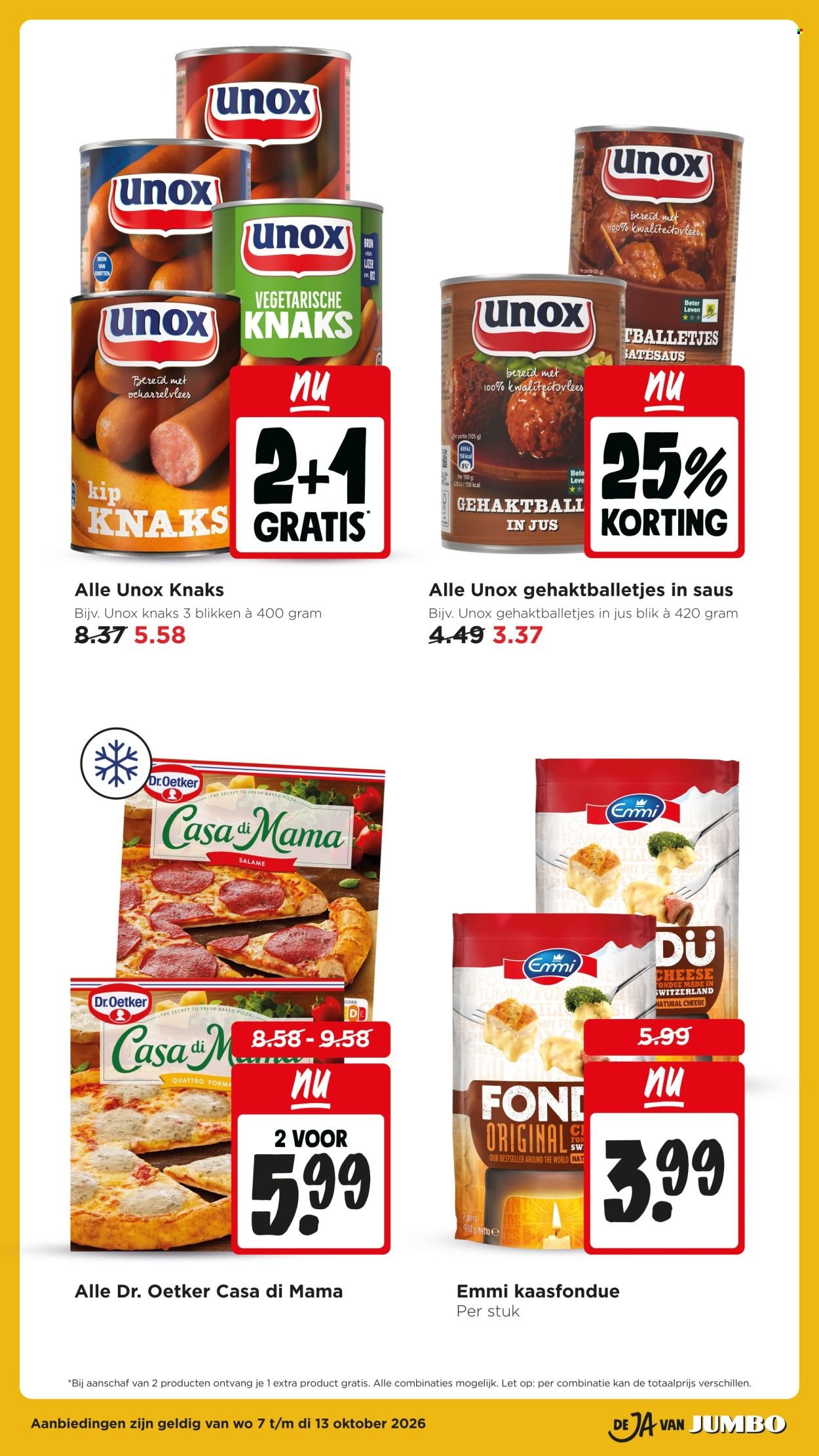 JUMBO folder - Van woensdag 7 oktober 2026