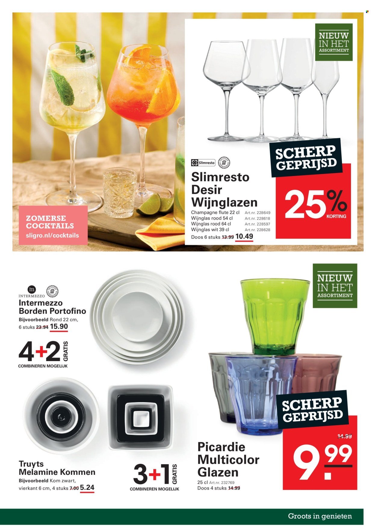 SLIGRO folder - Wijn