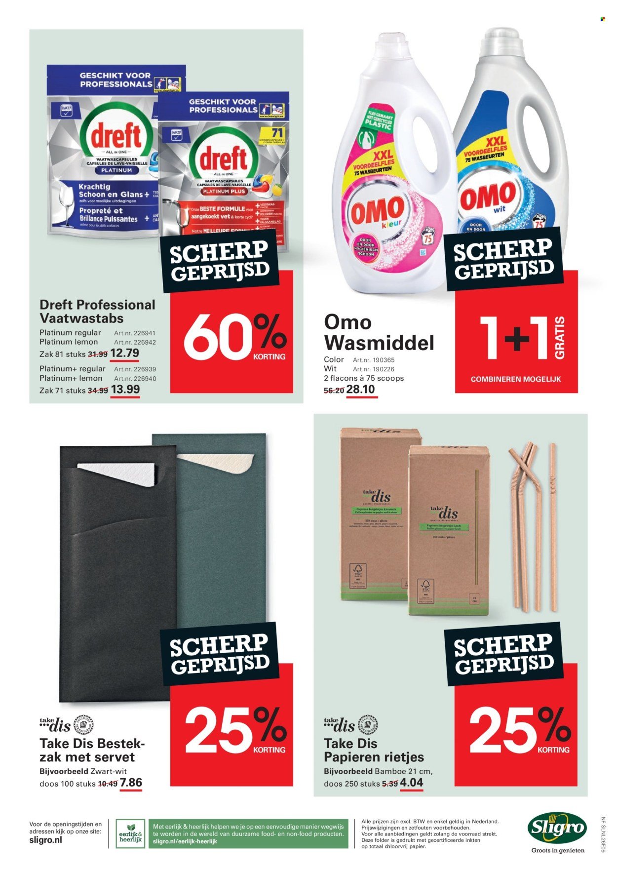 SLIGRO folder - Wijn
