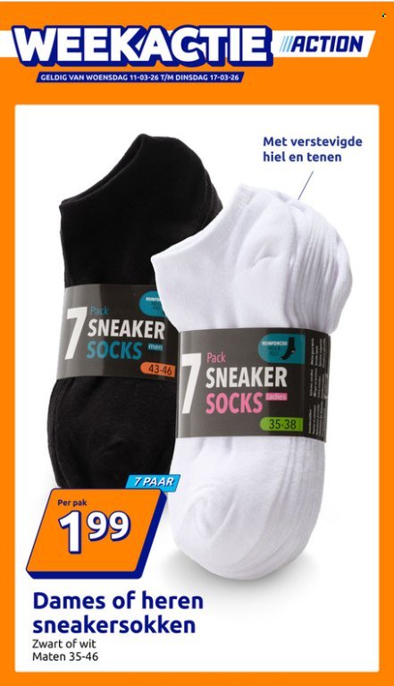 ACTION folder - Van woensdag 11 maart 2026