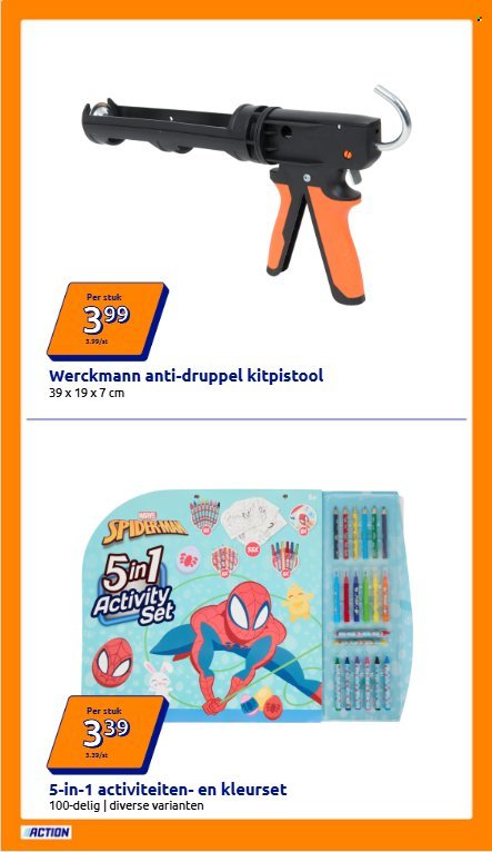 ACTION folder - Van woensdag 11 maart 2026