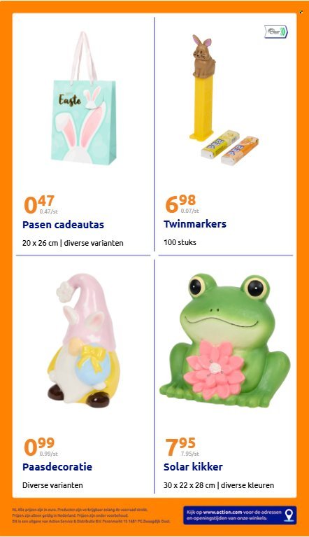 ACTION folder - Van woensdag 11 maart 2026