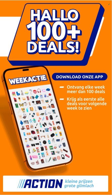 ACTION folder - Van woensdag 11 maart 2026