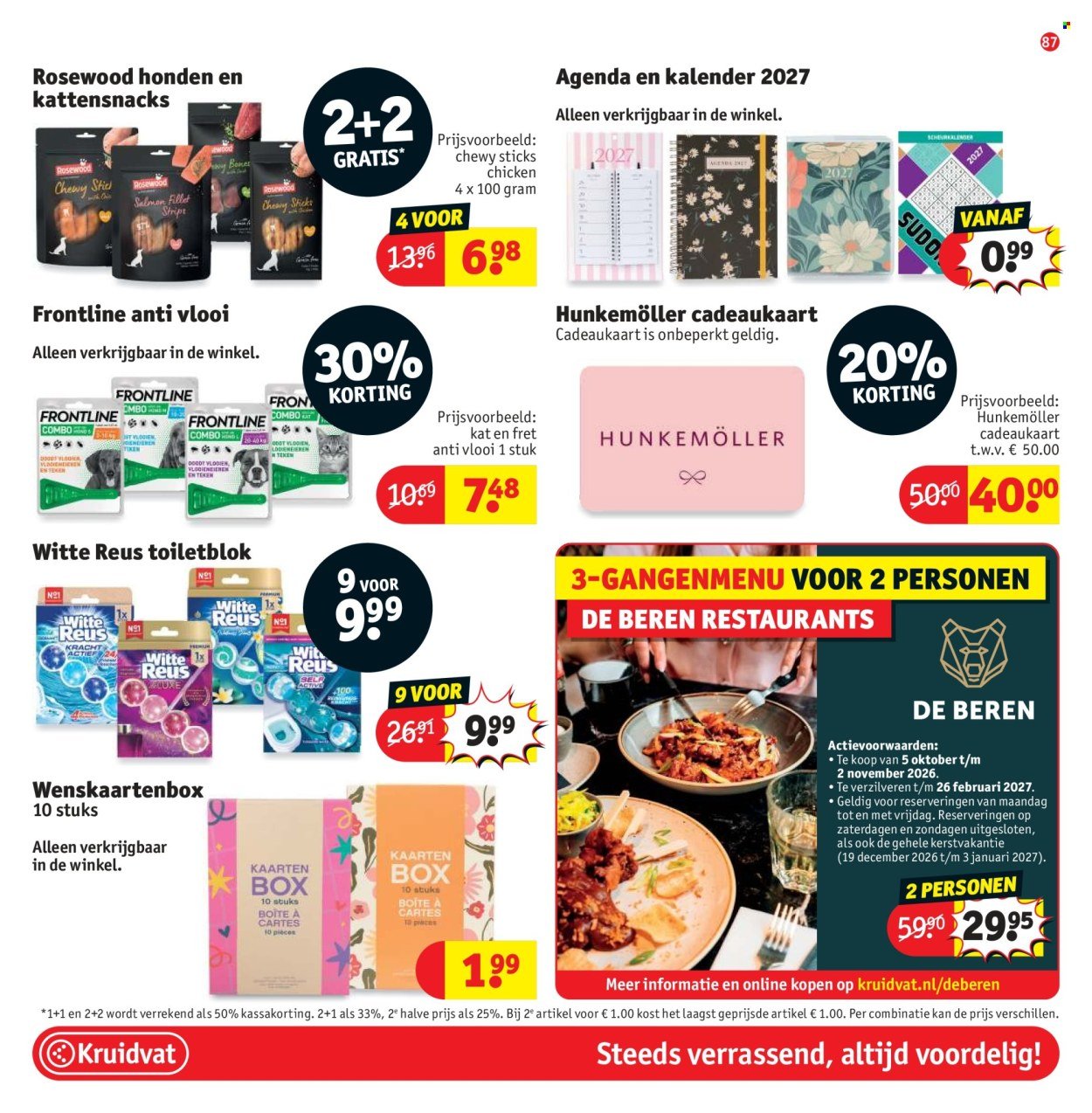 KRUIDVAT folder - Van dinsdag 27 oktober 2026