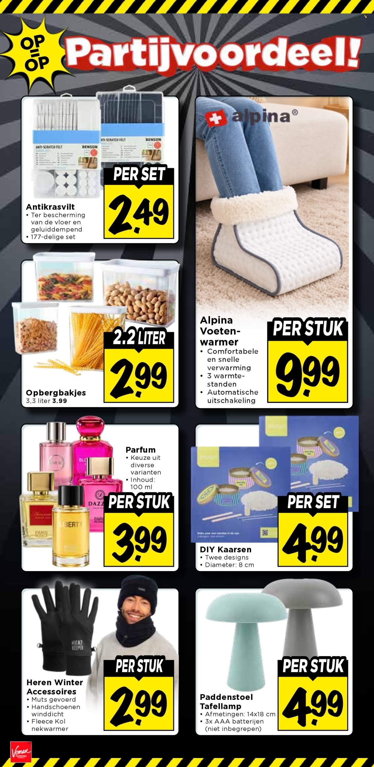 VOMAR folder - Van zondag 1 november 2026
