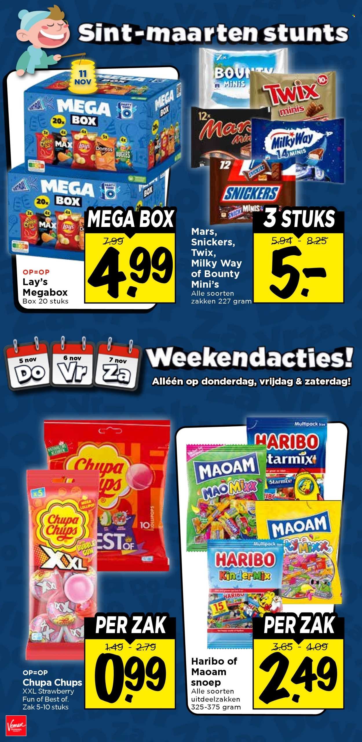 VOMAR folder - Van zondag 1 november 2026