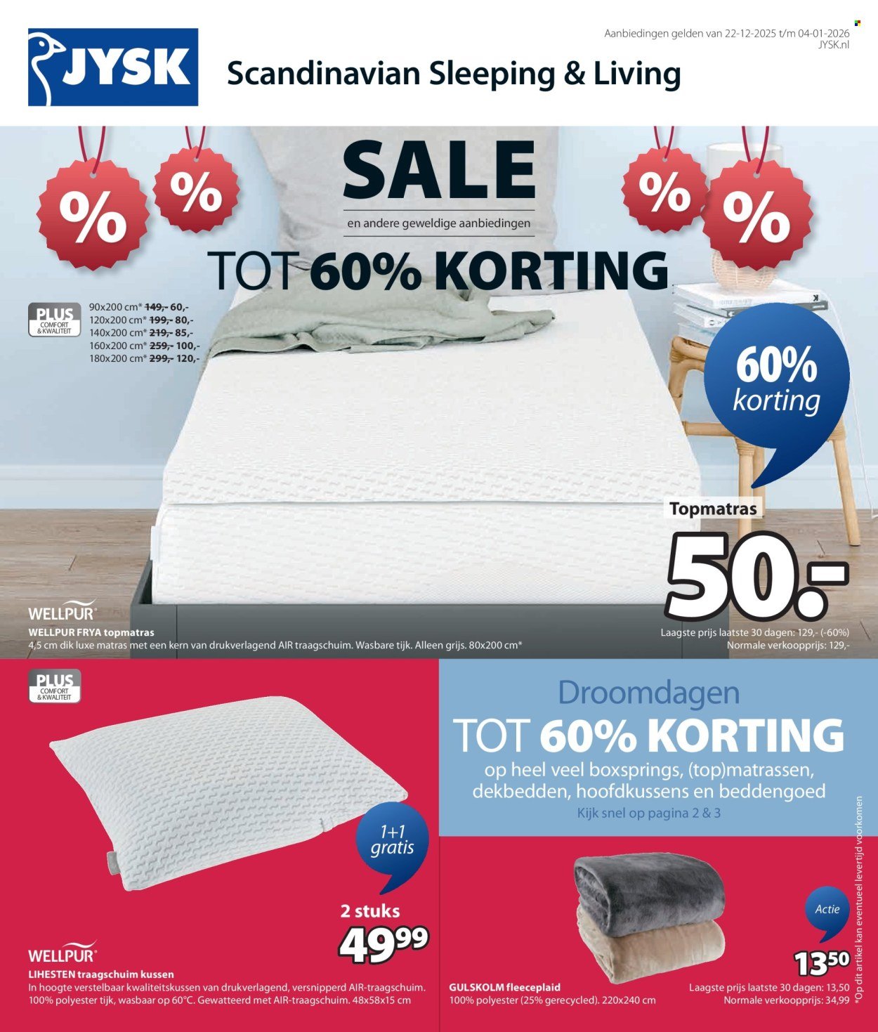 JYSK folder - Aanbieding van de week