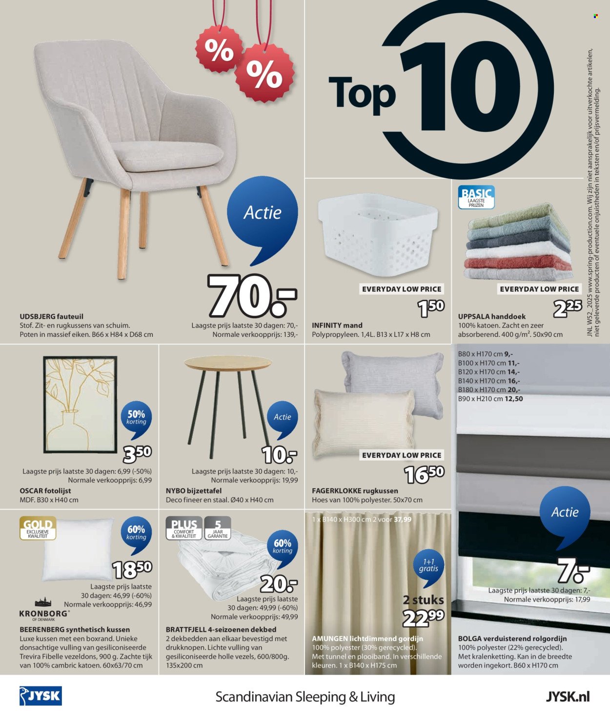 JYSK folder - Aanbieding van de week