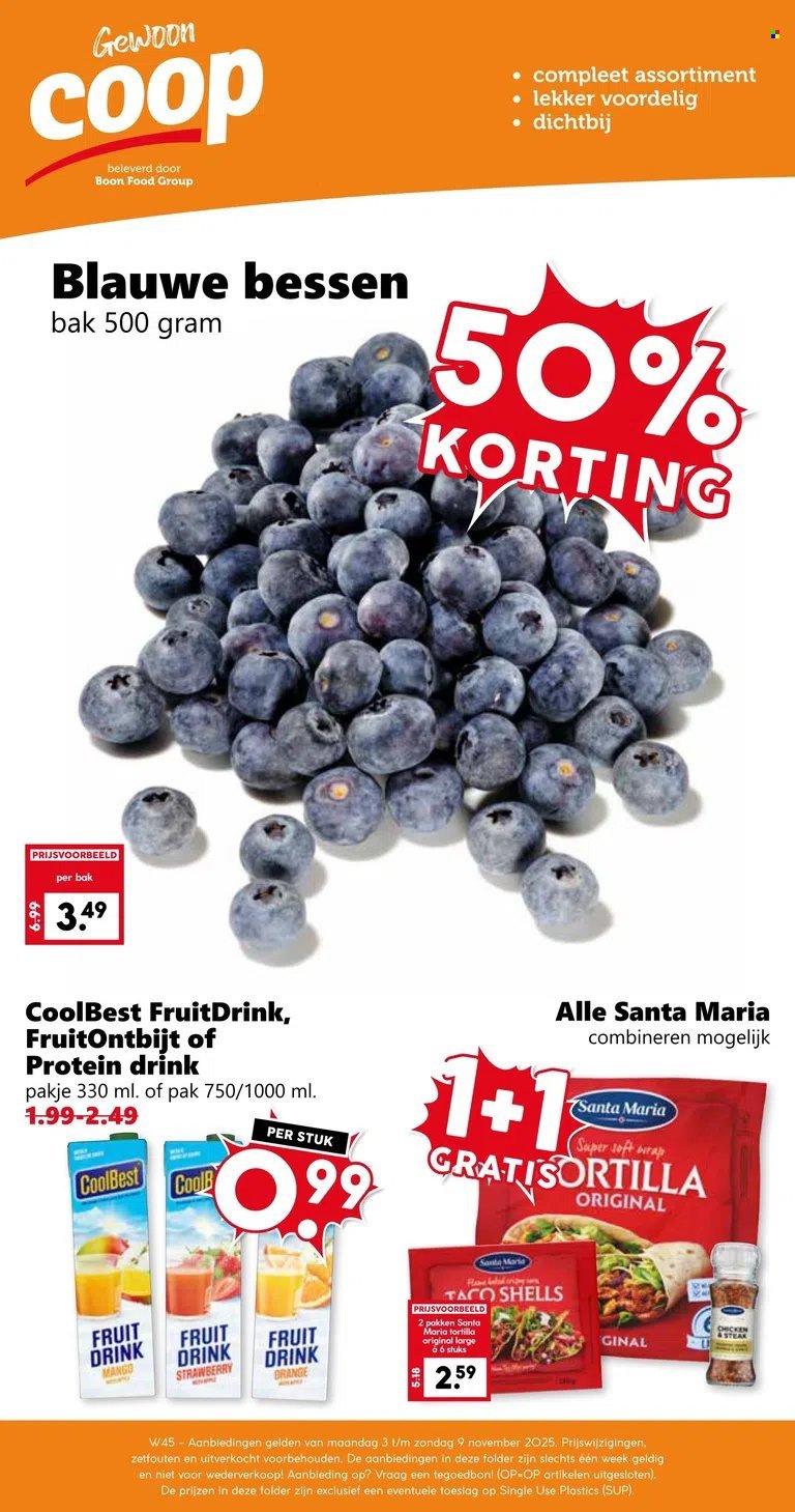 COOP folder - Van maandag 3 november 2025 (2025-11-03 - 2025-11-09)