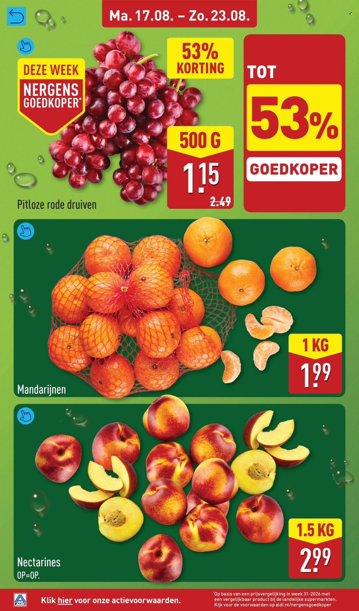 ALDI folder - Van maandag 17 augustus 2026