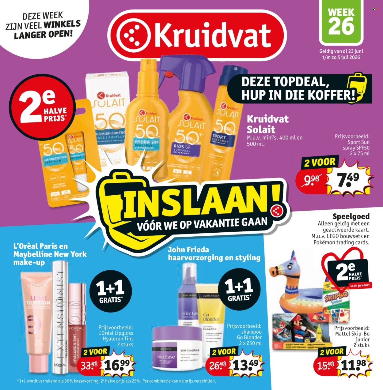 KRUIDVAT folder - Van dinsdag 23 juni 2026