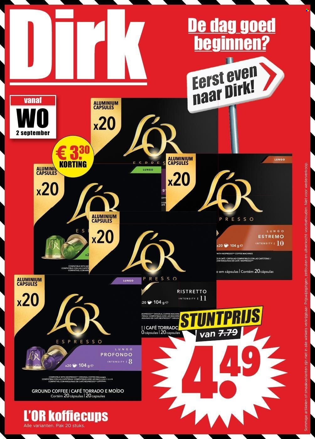 DIRK folder - Volgende week