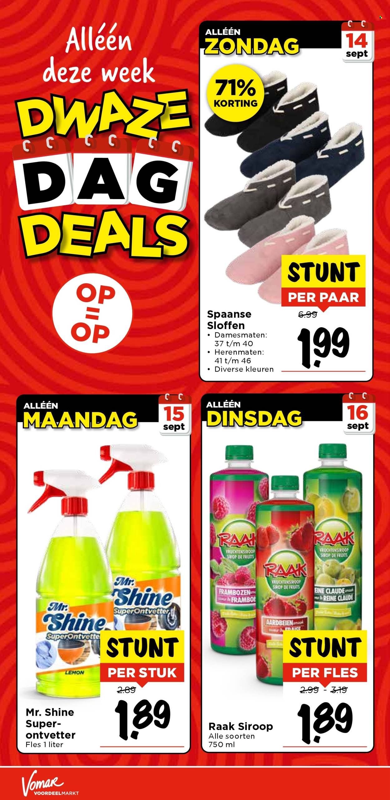 VOMAR folder - Van zondag 14 september 2025 (2025-09-14 - 2025-09-20)