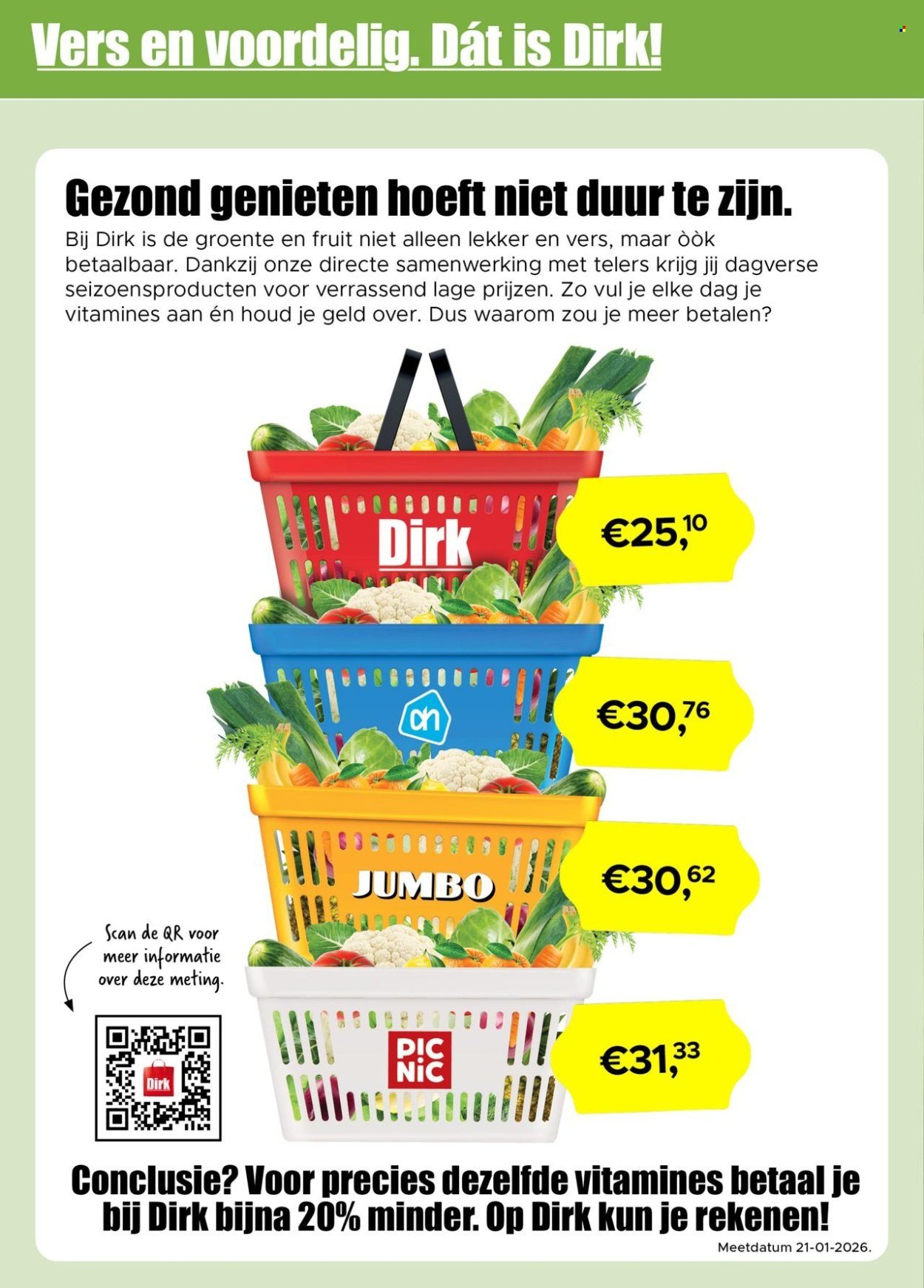 DIRK folder - Volgende week