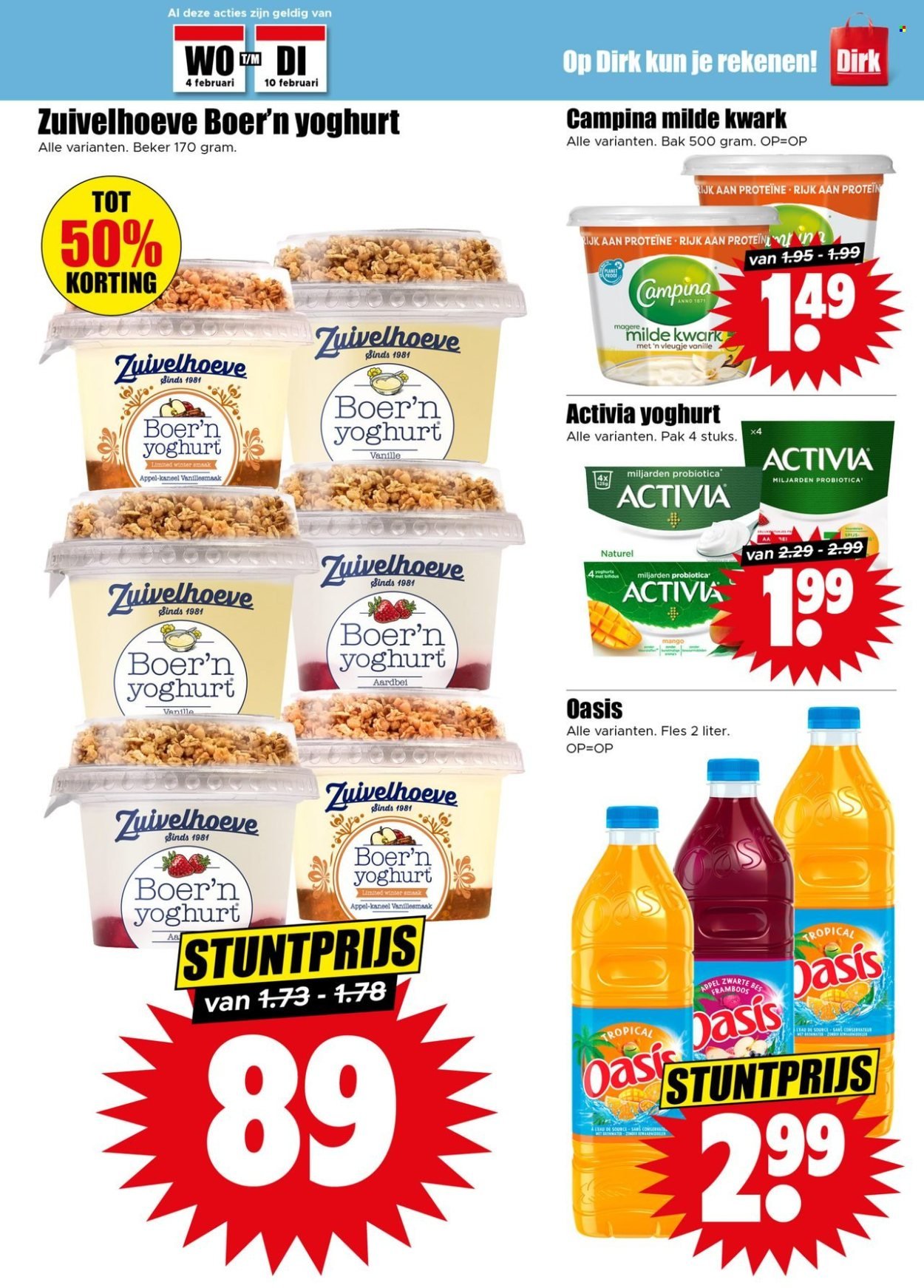 DIRK folder - Volgende week