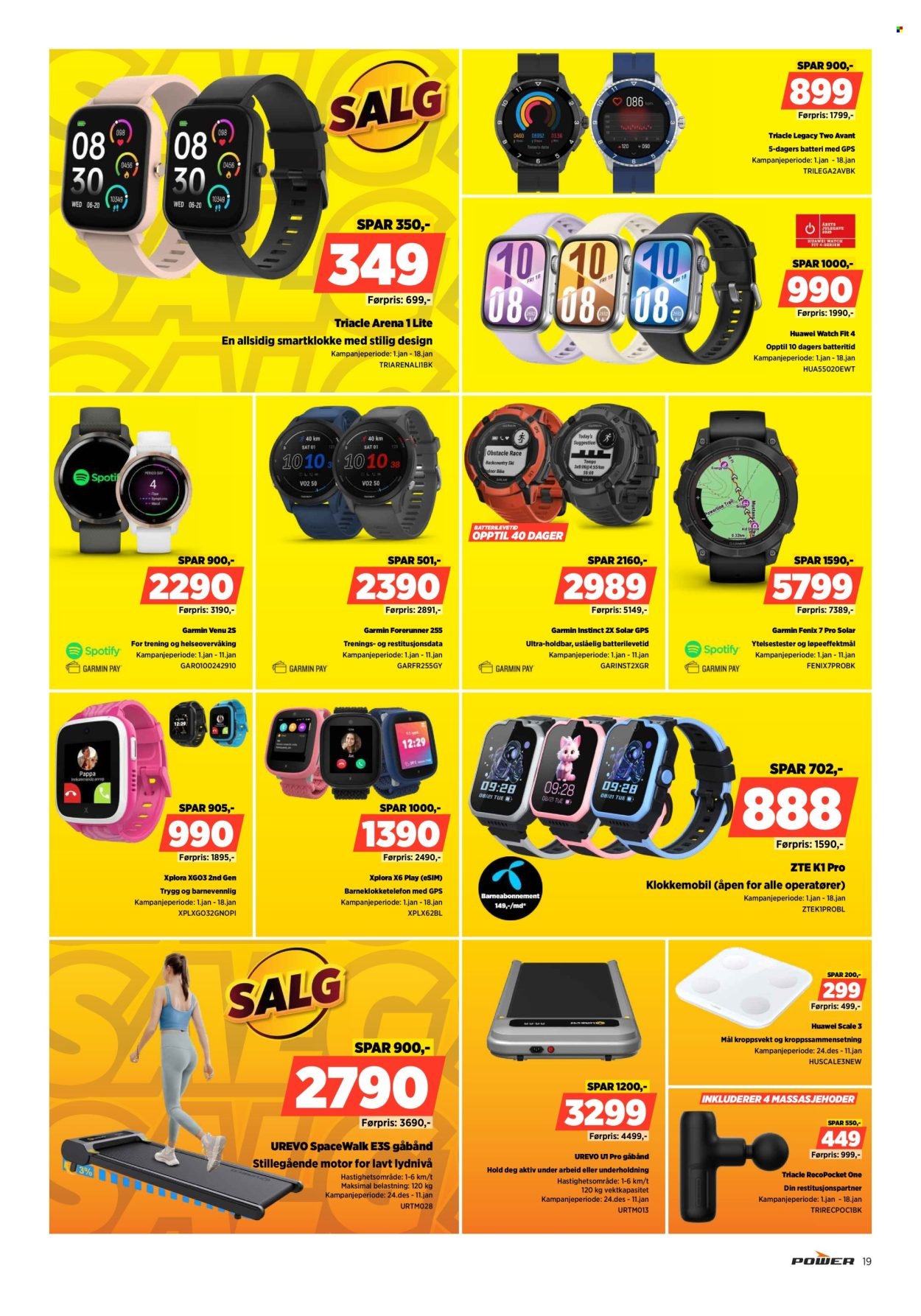 POWER kundeavis - Fra mandag 5. januar 2026 (2026-01-05 - 2026-01-11)