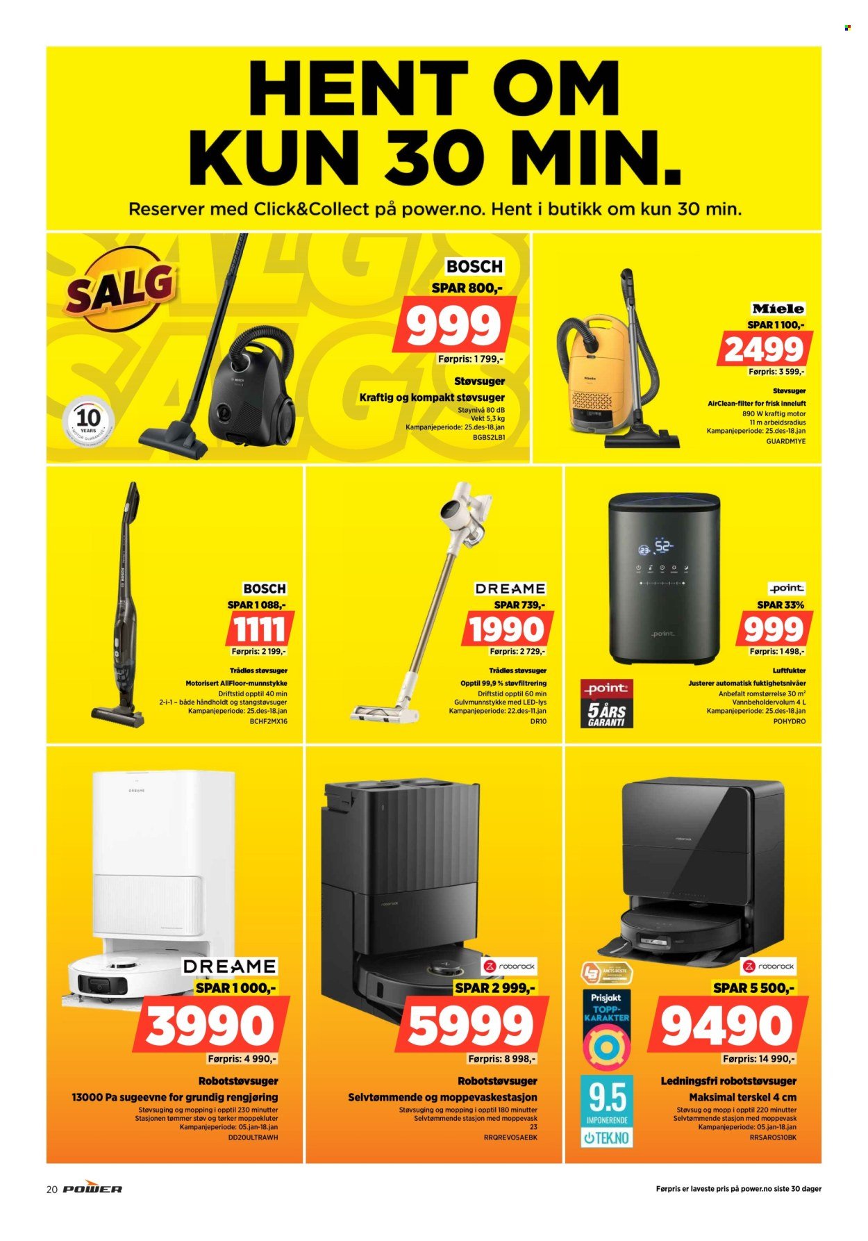 POWER kundeavis - Fra mandag 5. januar 2026 (2026-01-05 - 2026-01-11)