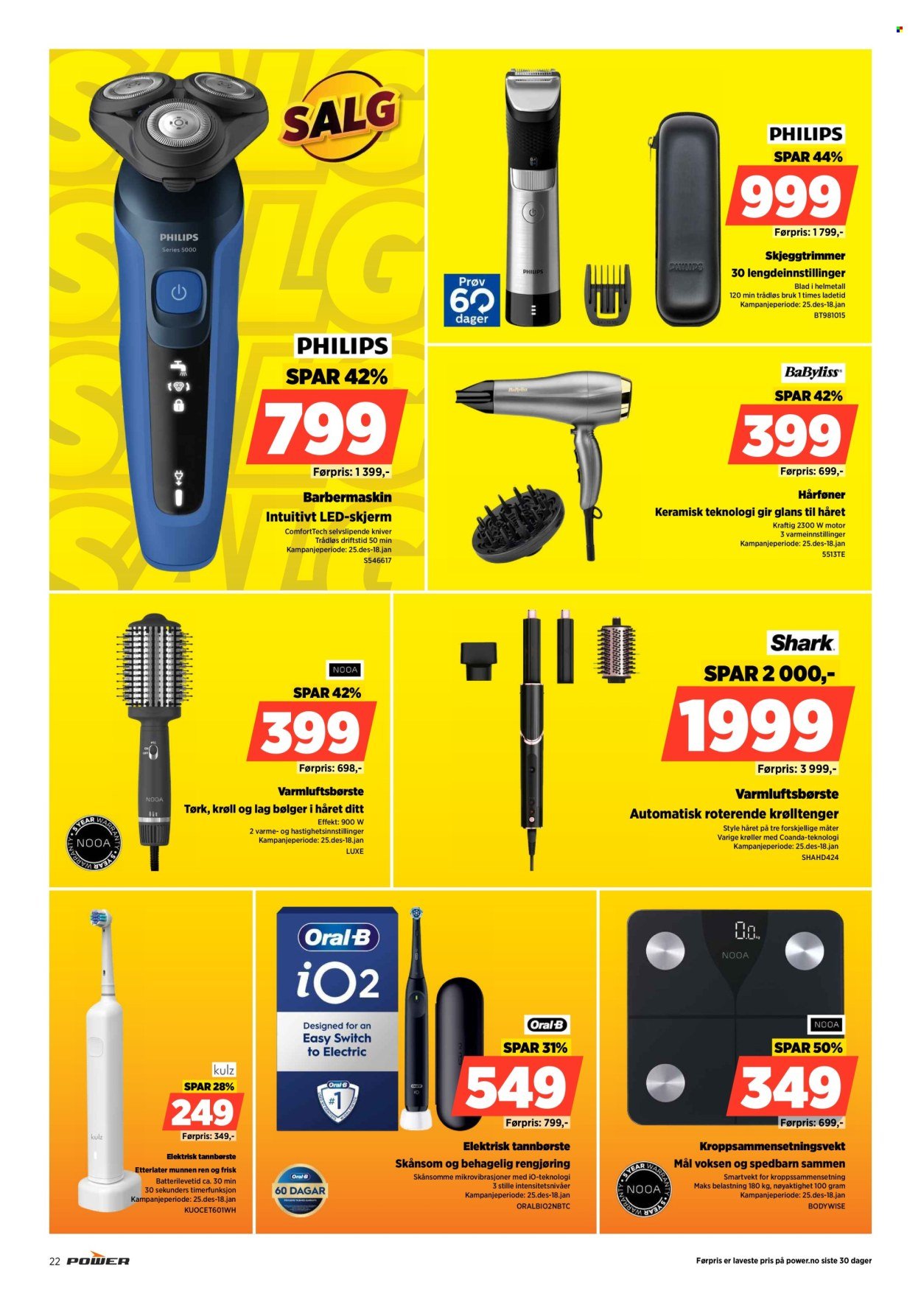 POWER kundeavis - Fra mandag 5. januar 2026 (2026-01-05 - 2026-01-11)