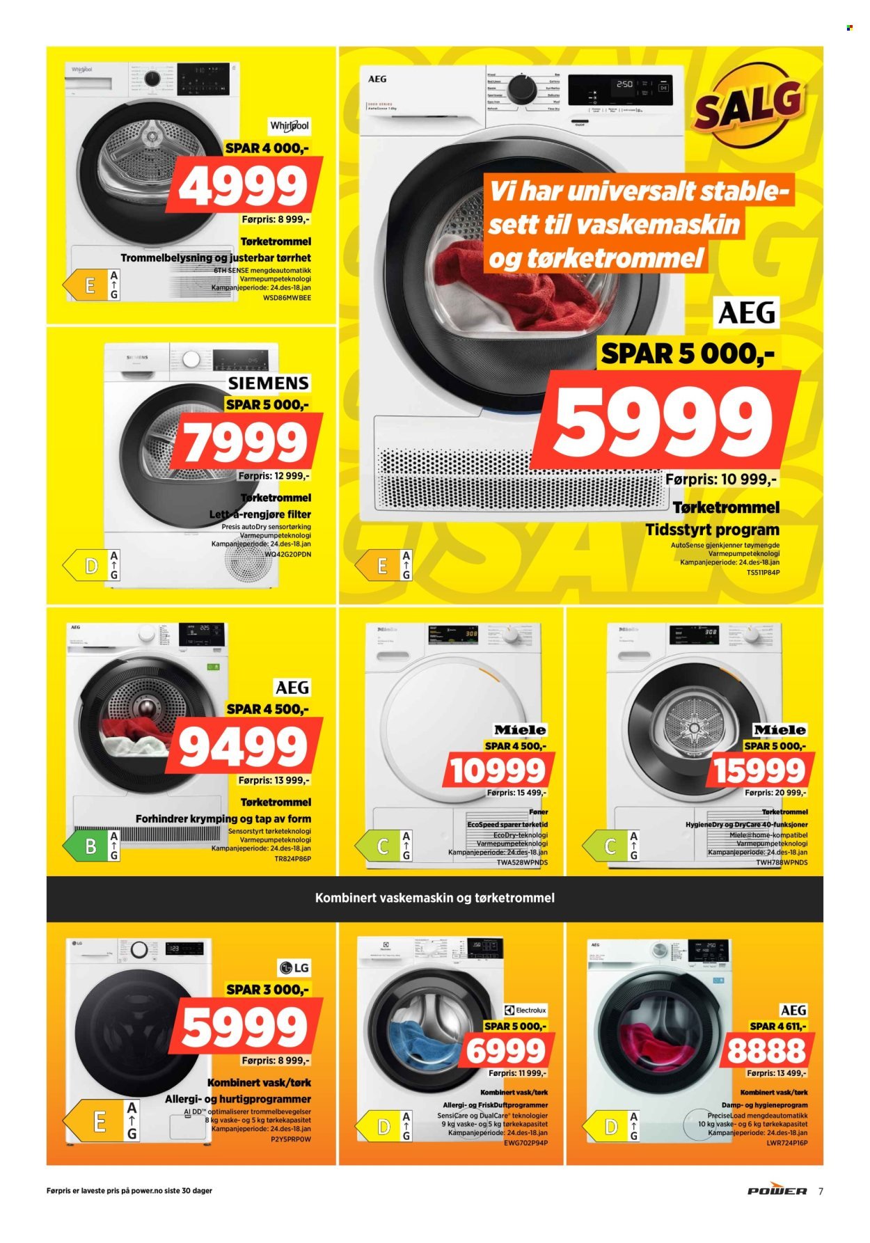 POWER kundeavis - Fra mandag 5. januar 2026 (2026-01-05 - 2026-01-11)