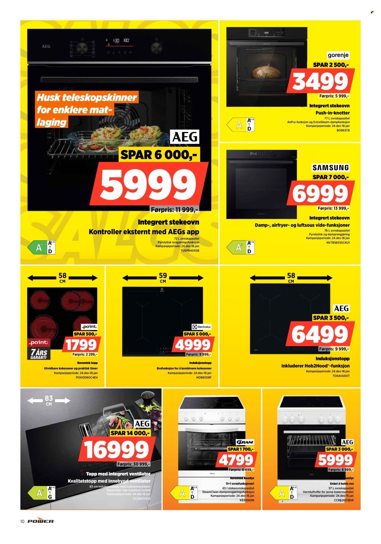 POWER kundeavis - Fra mandag 5. januar 2026 (2026-01-05 - 2026-01-11)