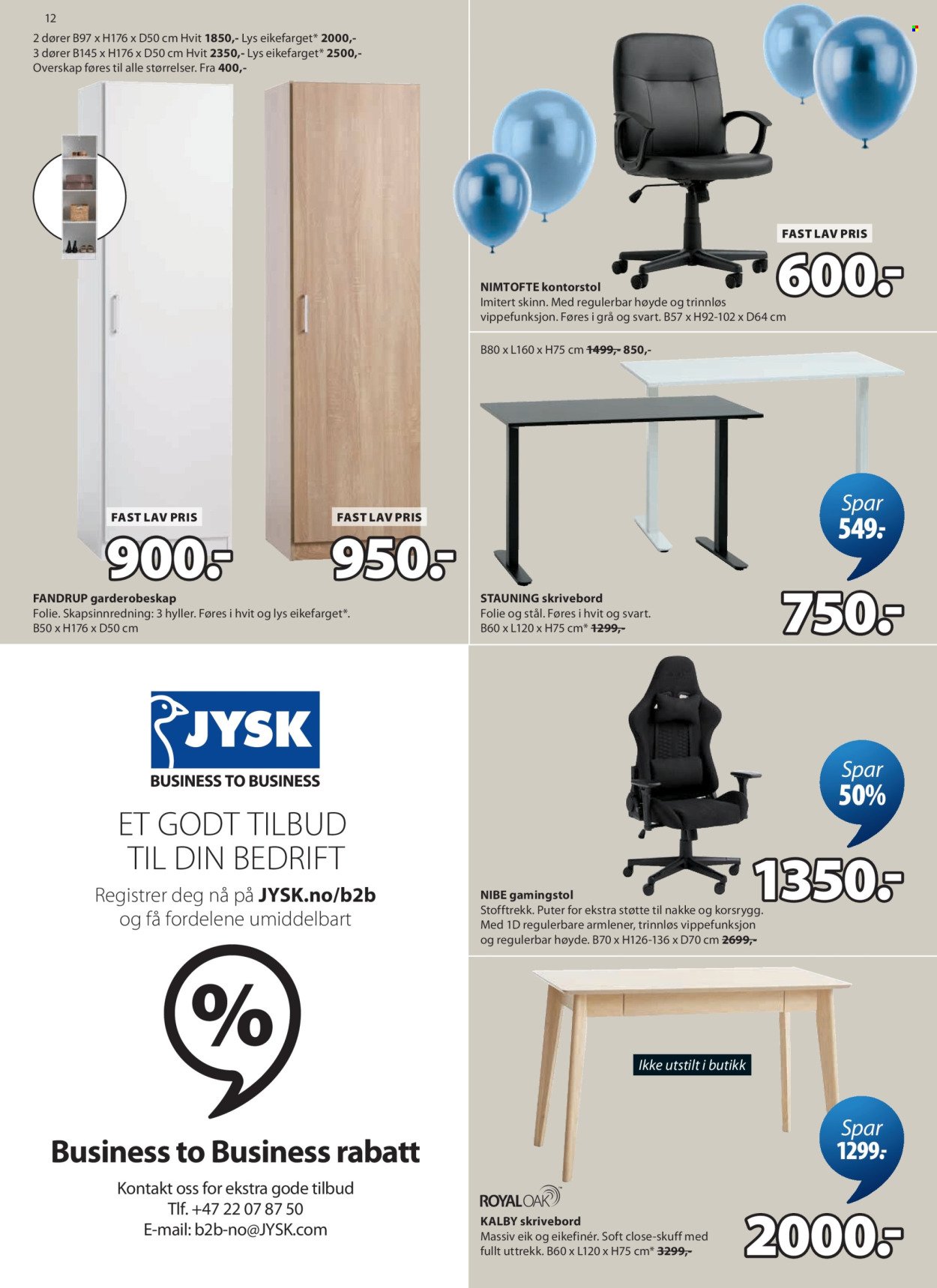 JYSK kundeavis - Fra mandag 30. mars 2026 (2026-03-30 - 2026-04-11)