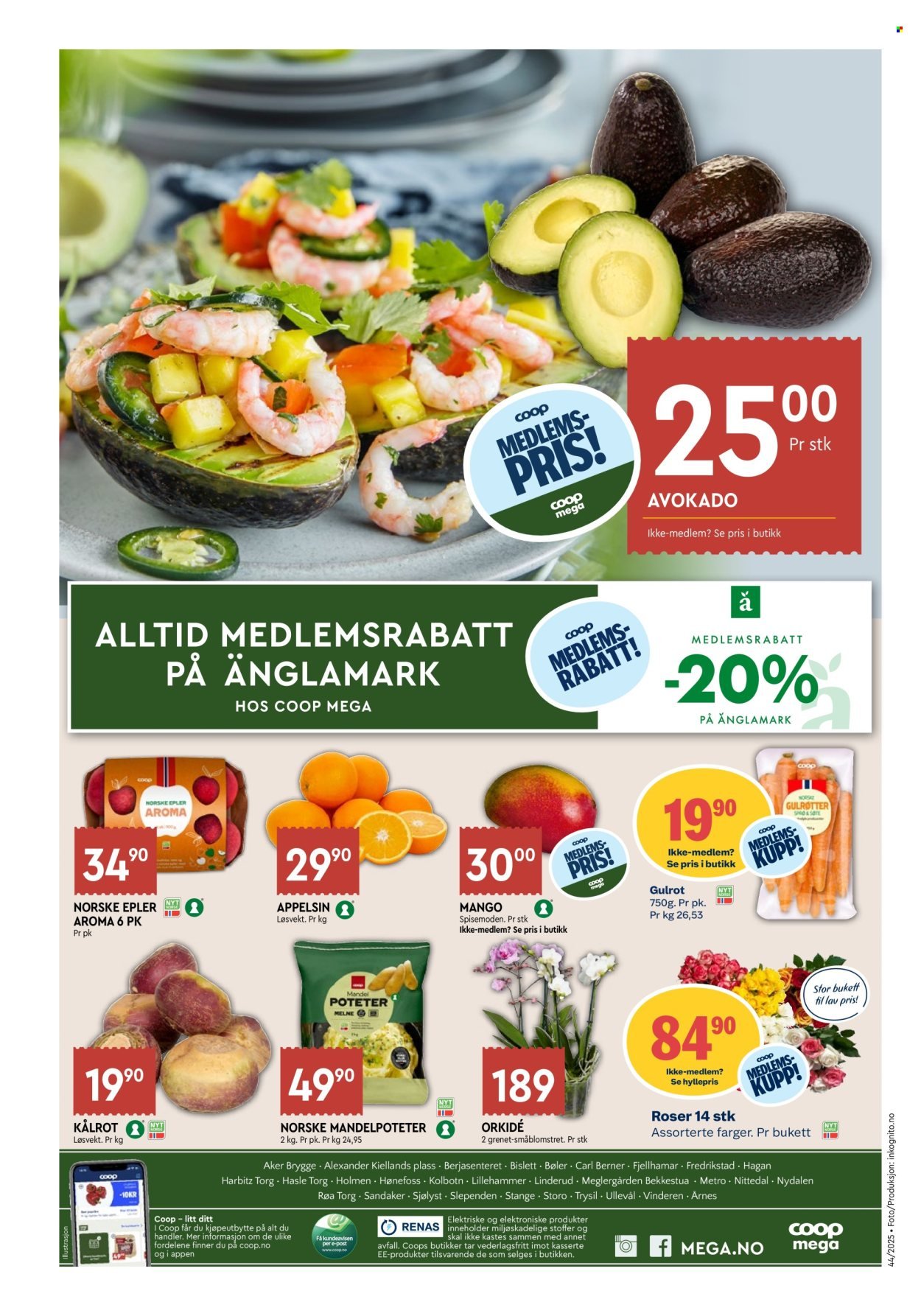 COOP MEGA kundeavis - Uke 44 (2025-10-27 - 2025-11-01)