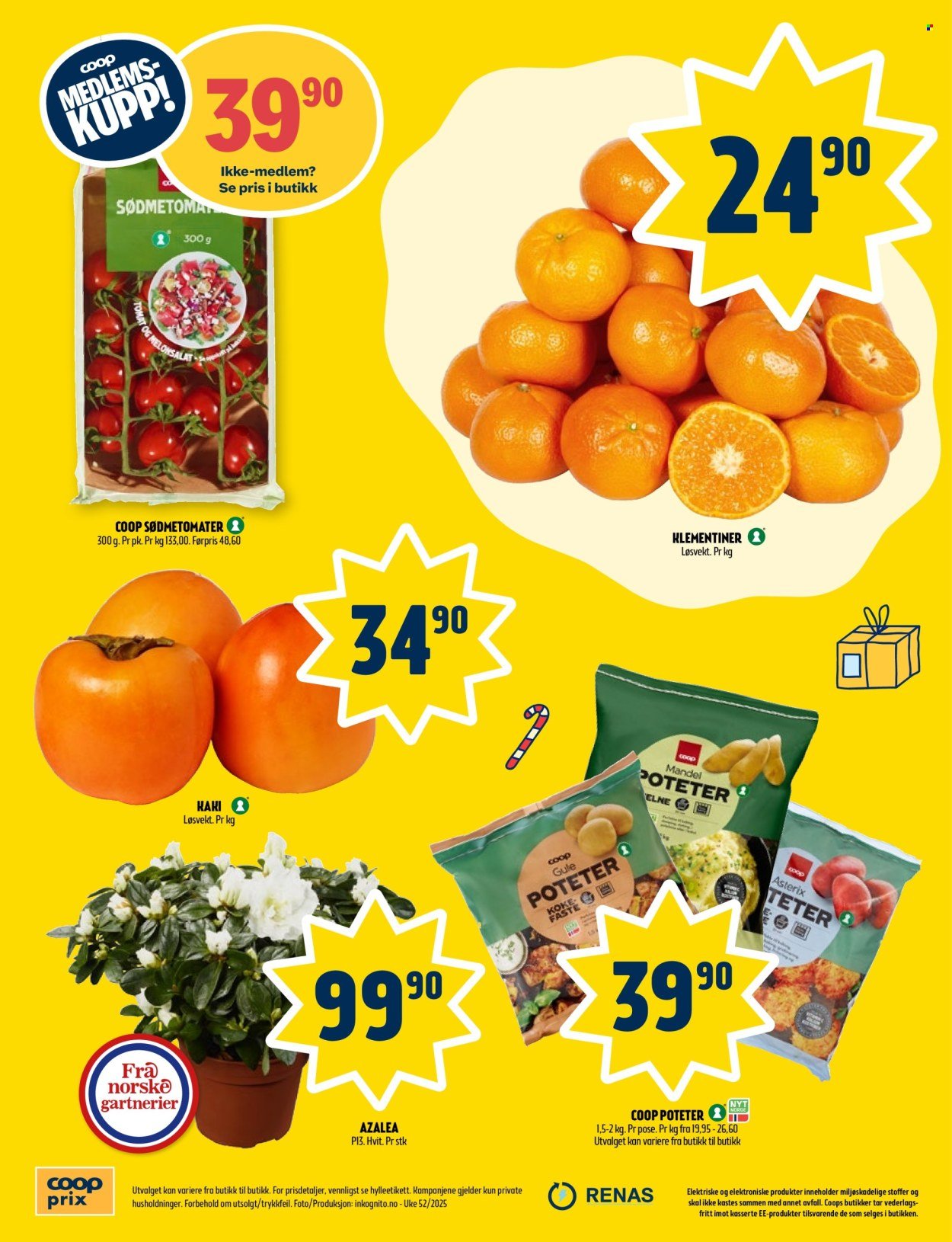 COOP PRIX kundeavis - Uke 52 (2025-12-22 - 2025-12-26)