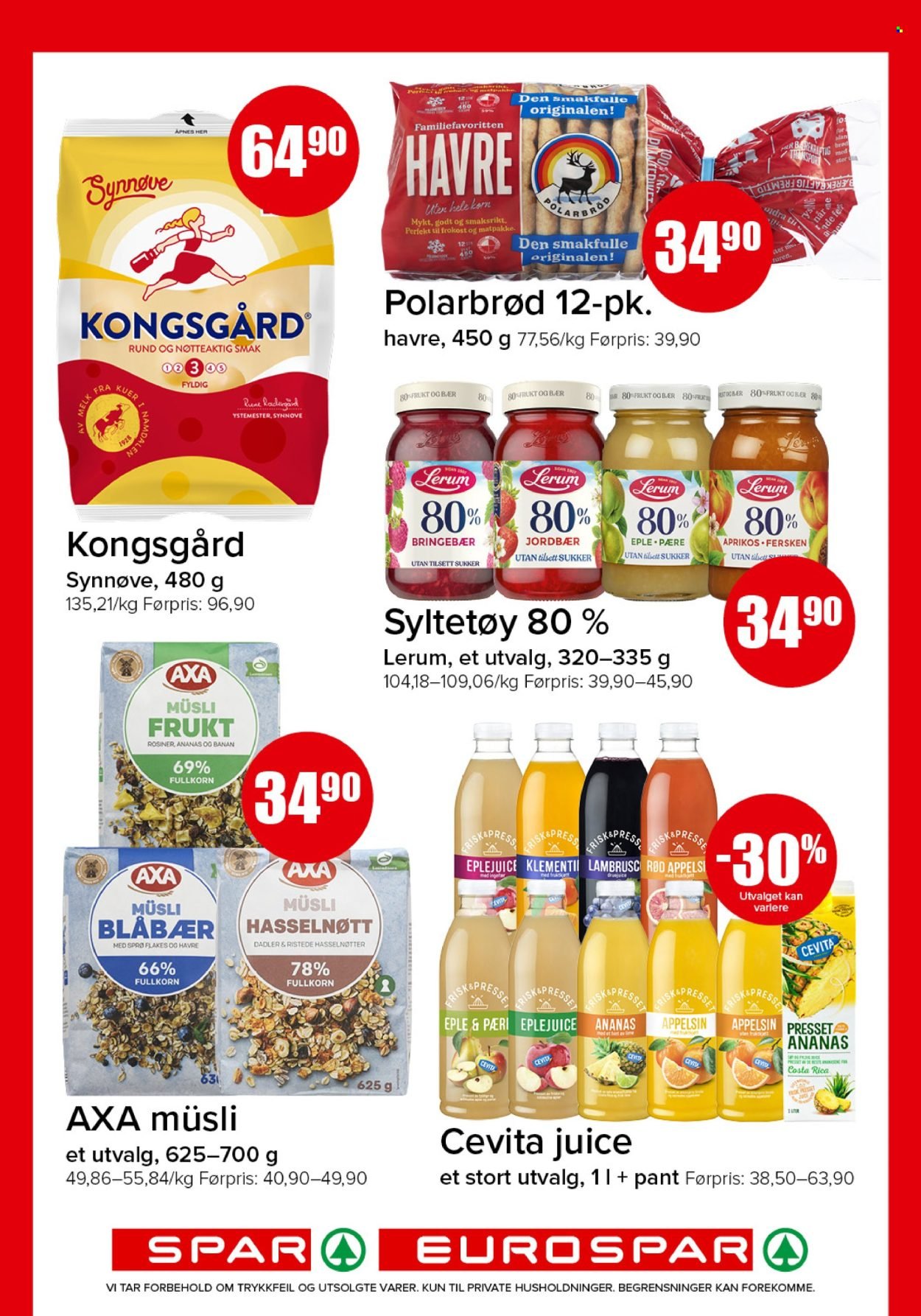SPAR kundeavis - SPAR, EUROSPAR