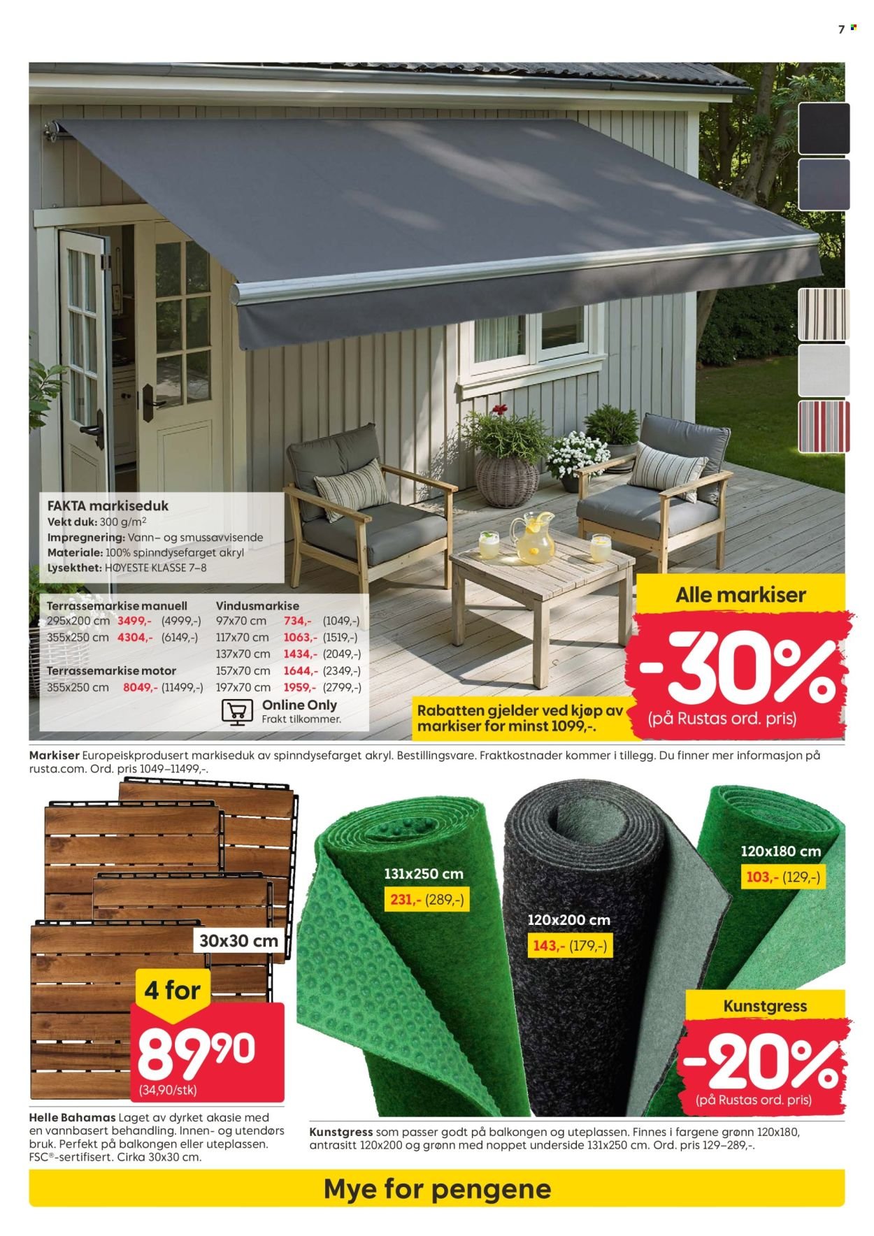 RUSTA kundeavis - Fra mandag 9. mars 2026 (2026-03-09 - 2026-03-15)