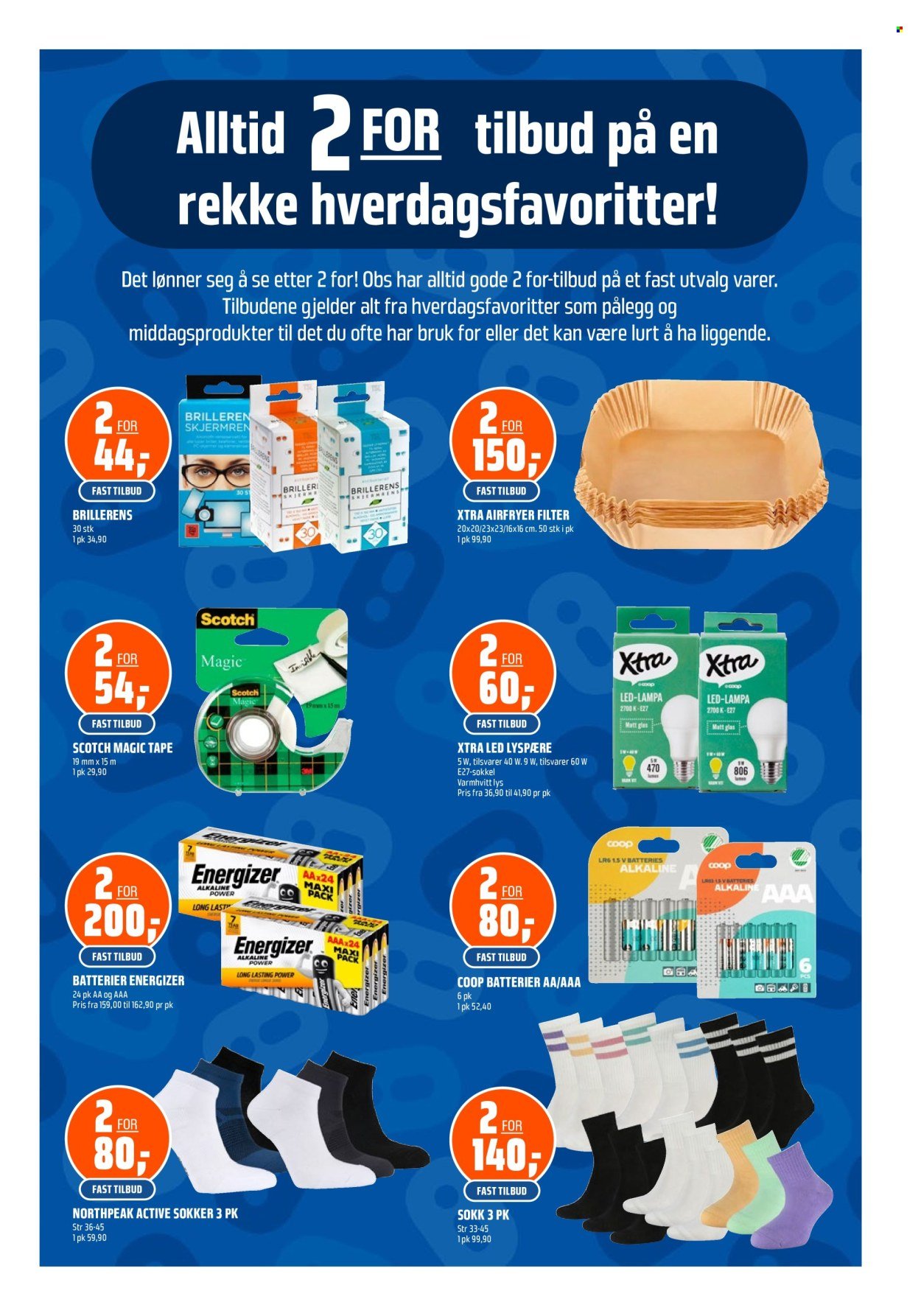 COOP OBS kundeavis - Fra søndag 7. juni 2026