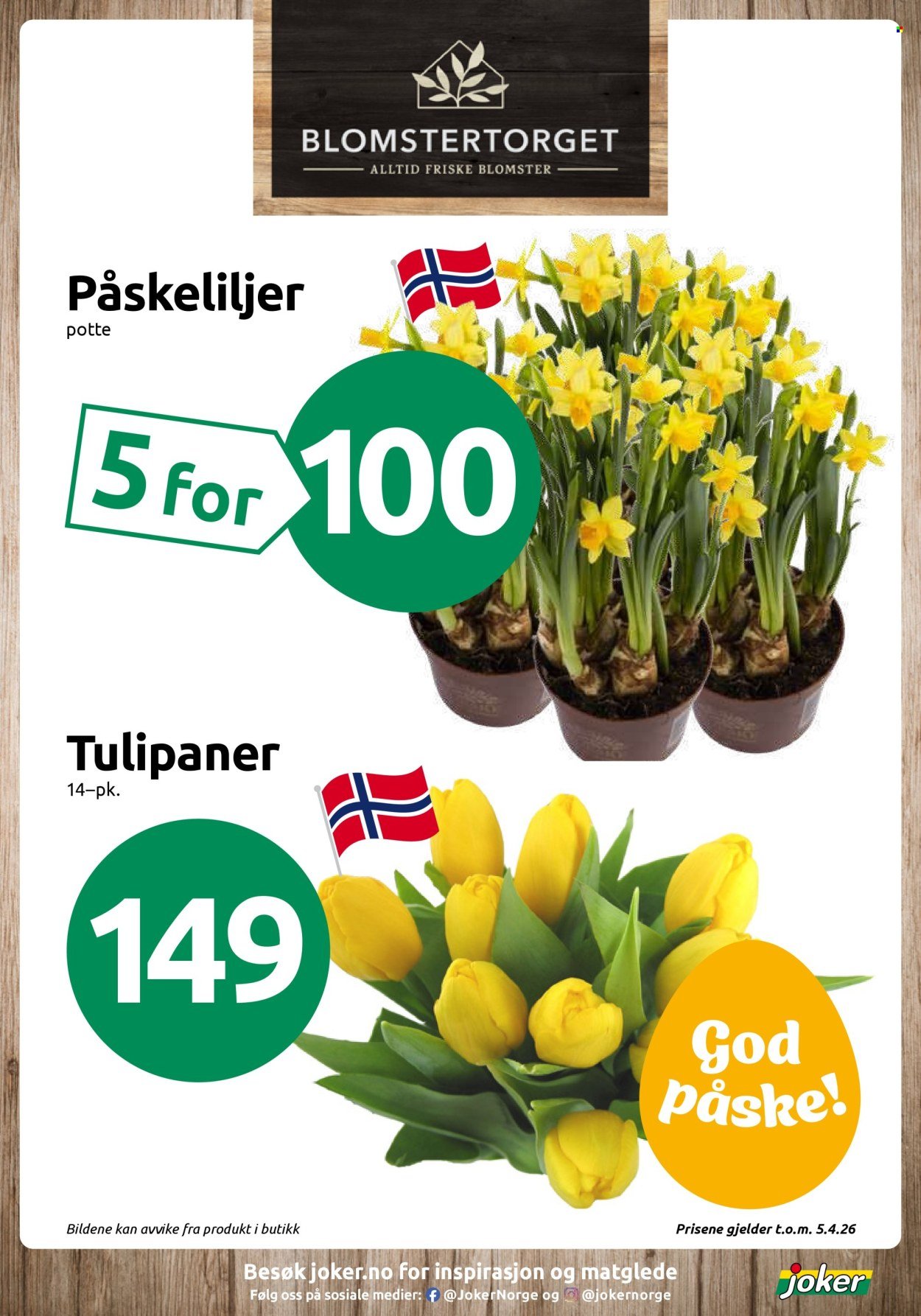 JOKER kundeavis - Fra mandag 30. mars 2026 (2026-03-30 - 2026-04-04)