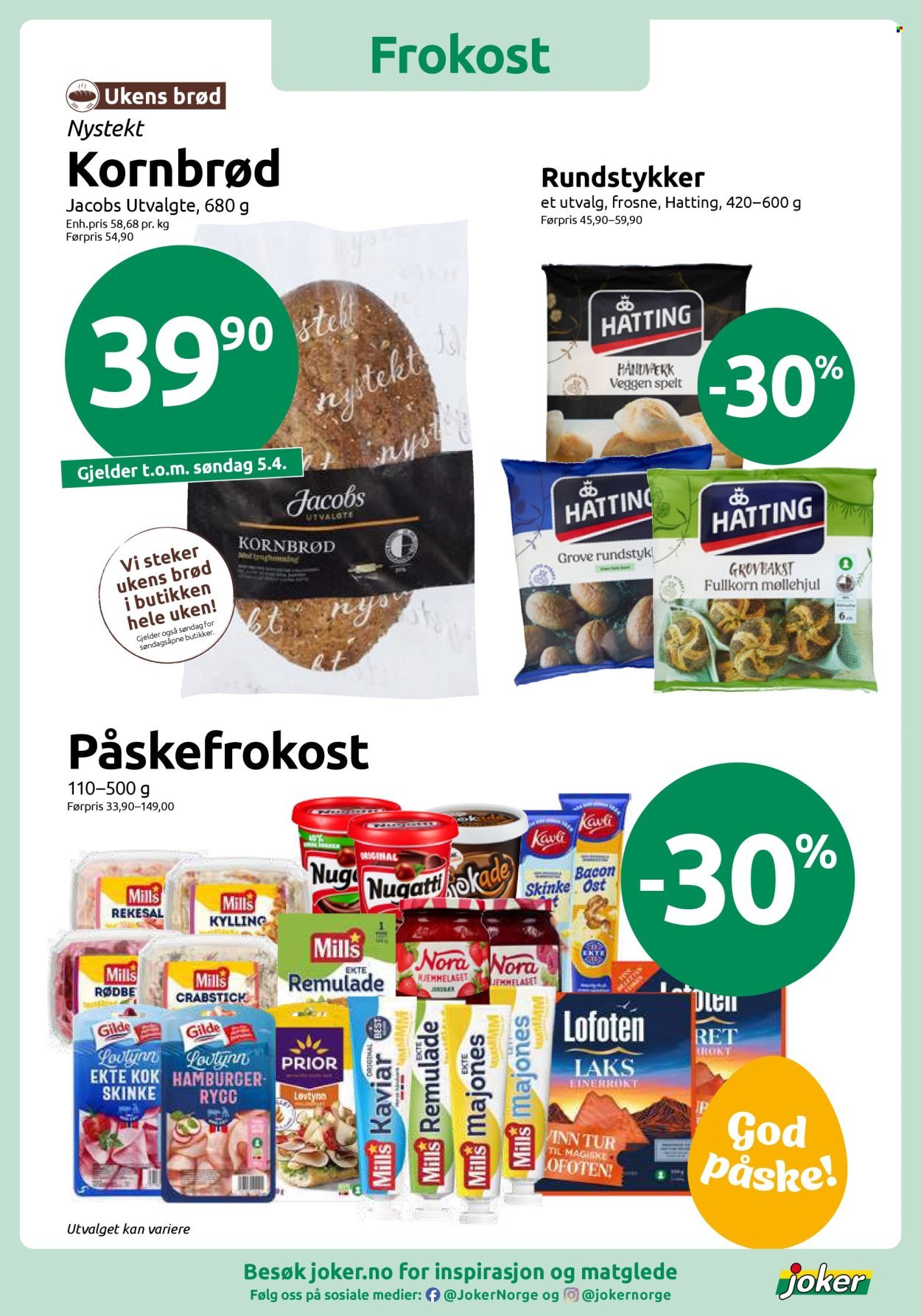 JOKER kundeavis - Fra mandag 30. mars 2026 (2026-03-30 - 2026-04-04)