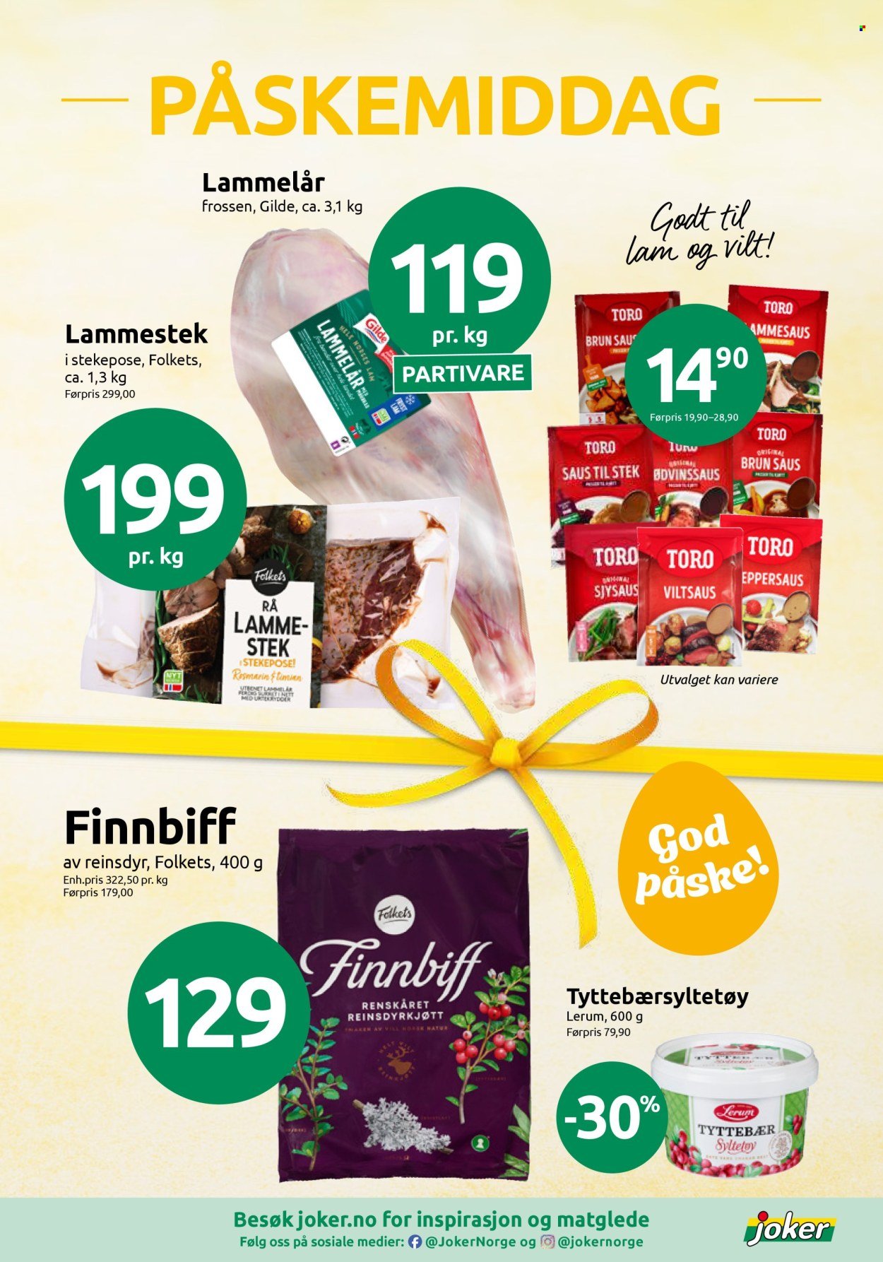 JOKER kundeavis - Fra mandag 30. mars 2026 (2026-03-30 - 2026-04-04)