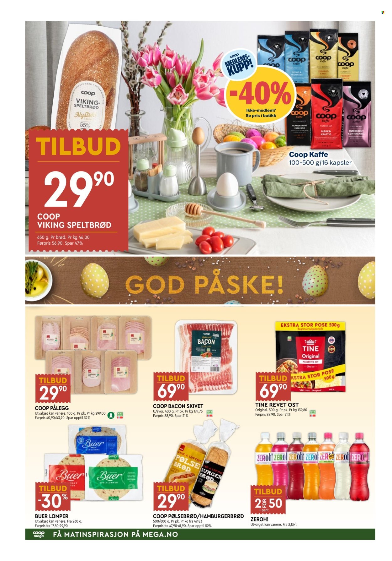 COOP MEGA kundeavis - Uke 14 (2026-03-30 - 2026-04-04)