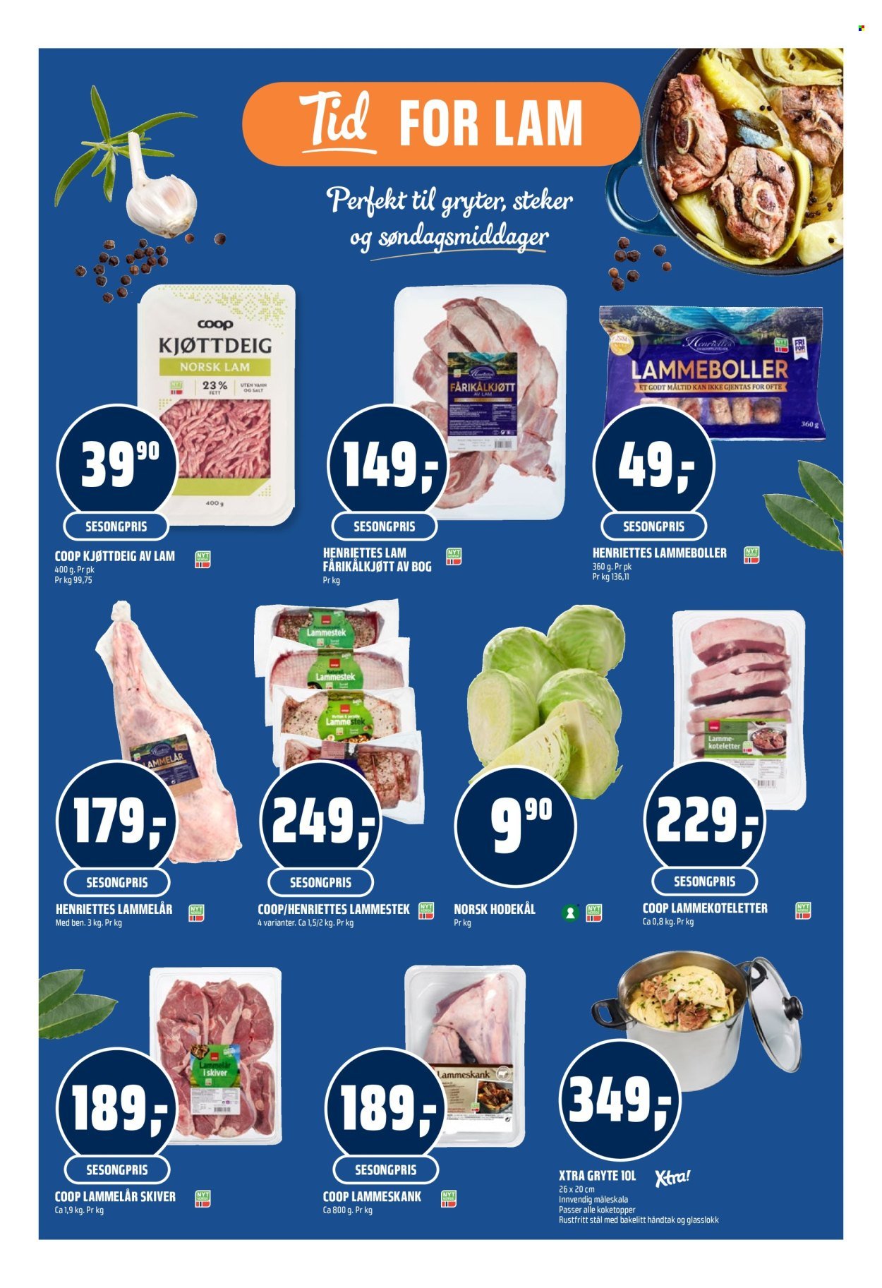 COOP OBS kundeavis - Fra søndag 20. september 2026
