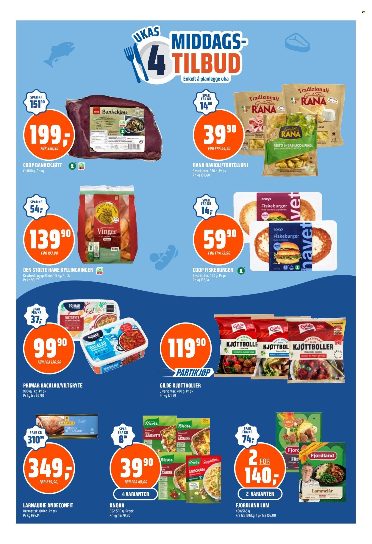 COOP OBS kundeavis - Fra søndag 20. september 2026