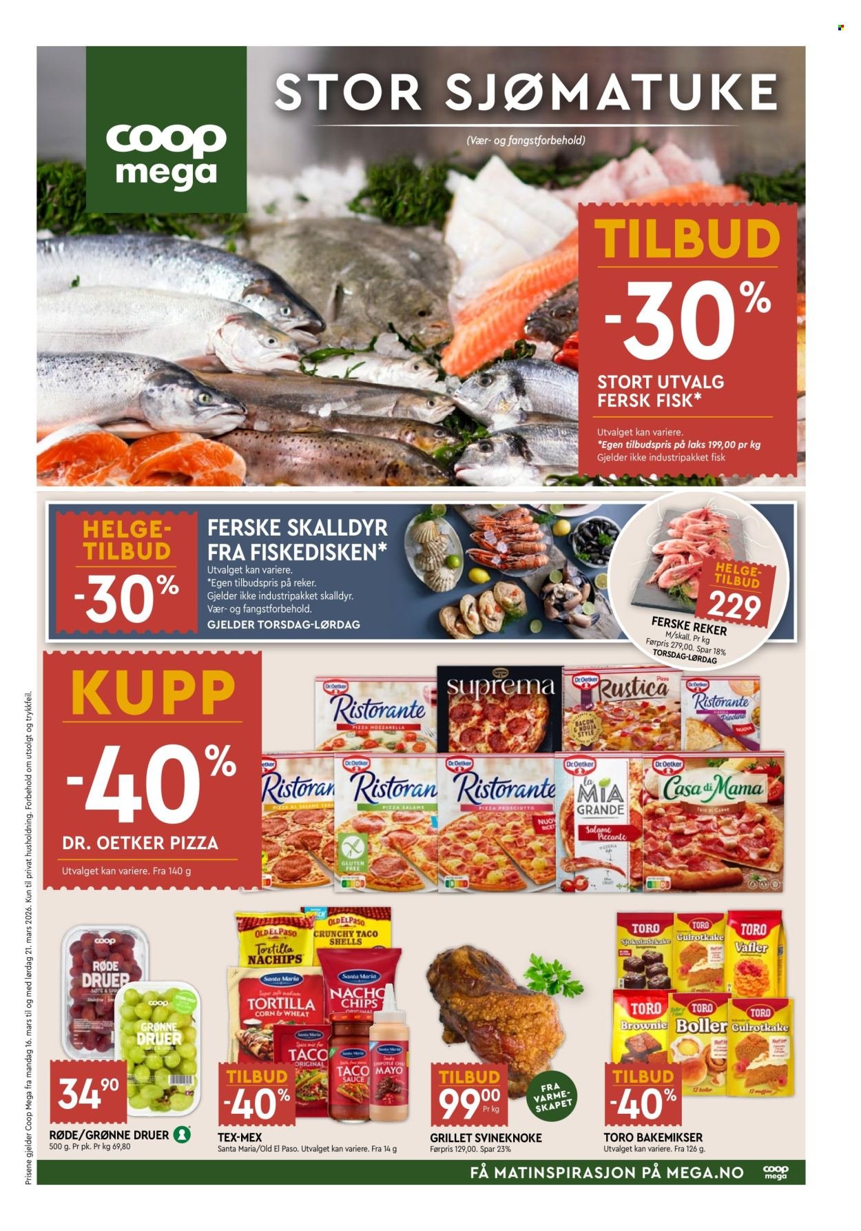 COOP MEGA kundeavis - Uke 12 (2026-03-16 - 2026-03-21)