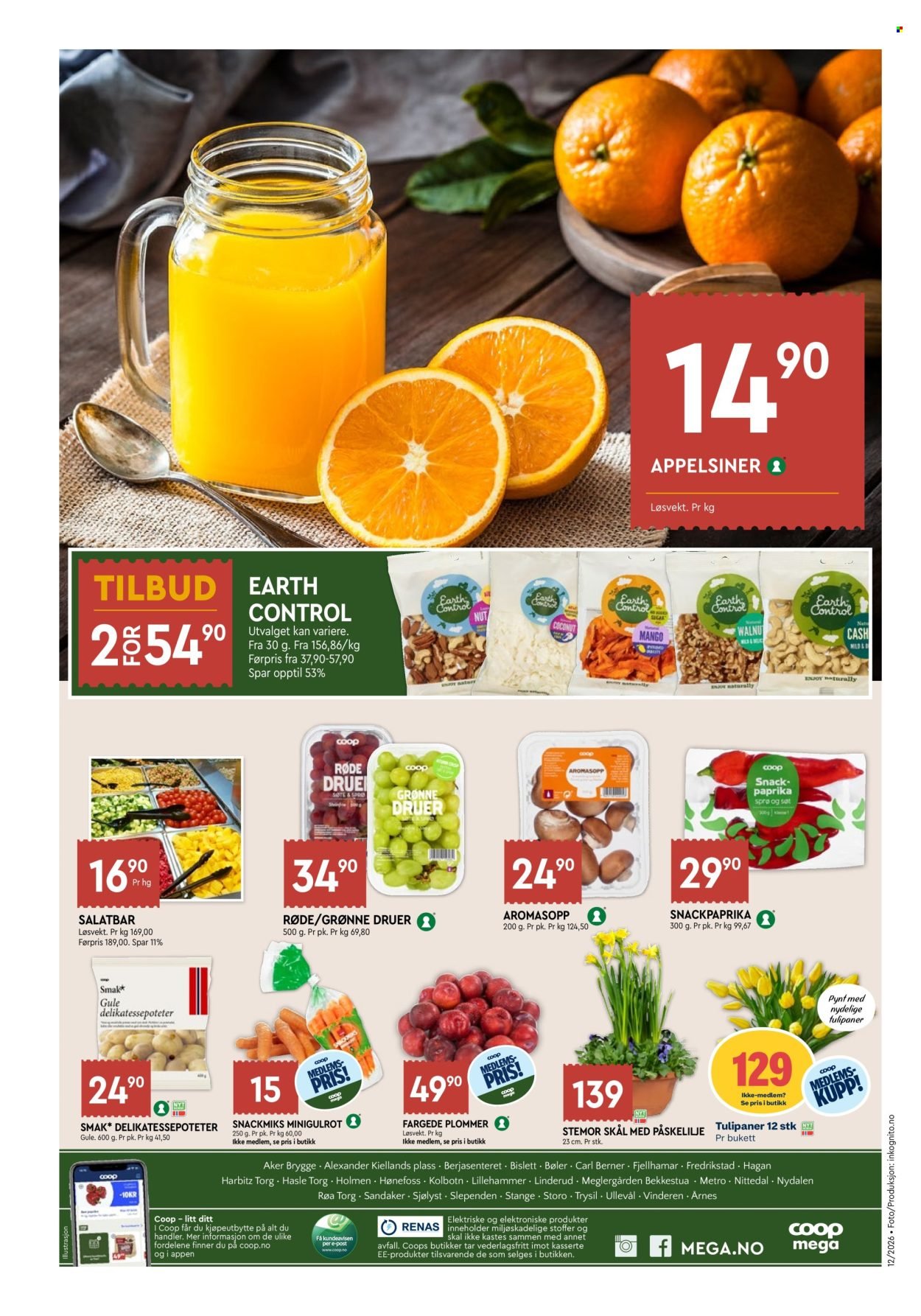 COOP MEGA kundeavis - Uke 12 (2026-03-16 - 2026-03-21)
