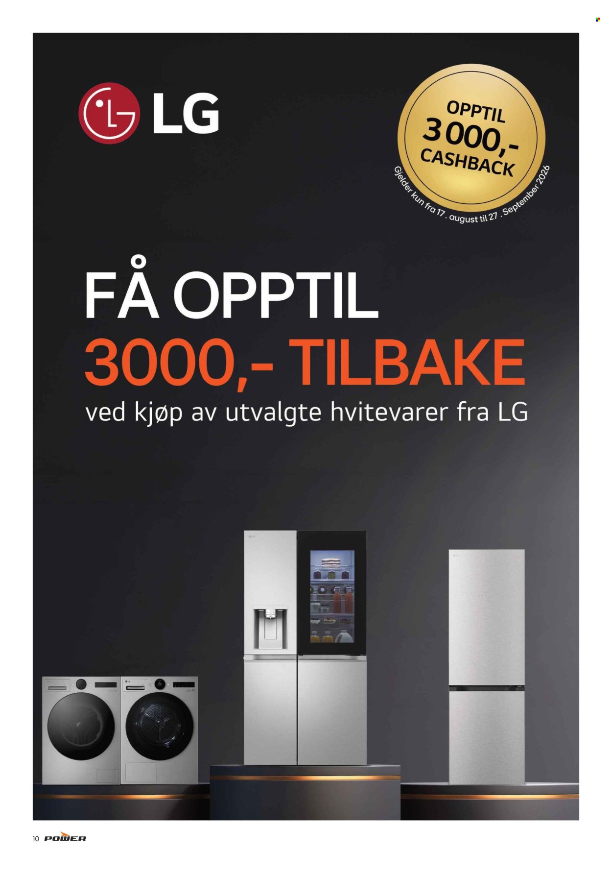 POWER kundeavis - Fra mandag 17. august 2026
