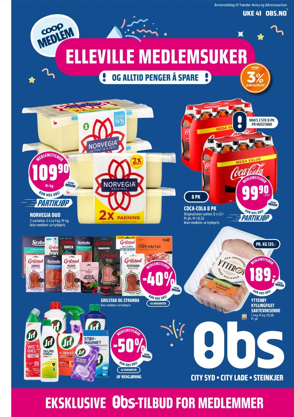 COOP OBS kundeavis - Fra søndag 4. oktober 2026