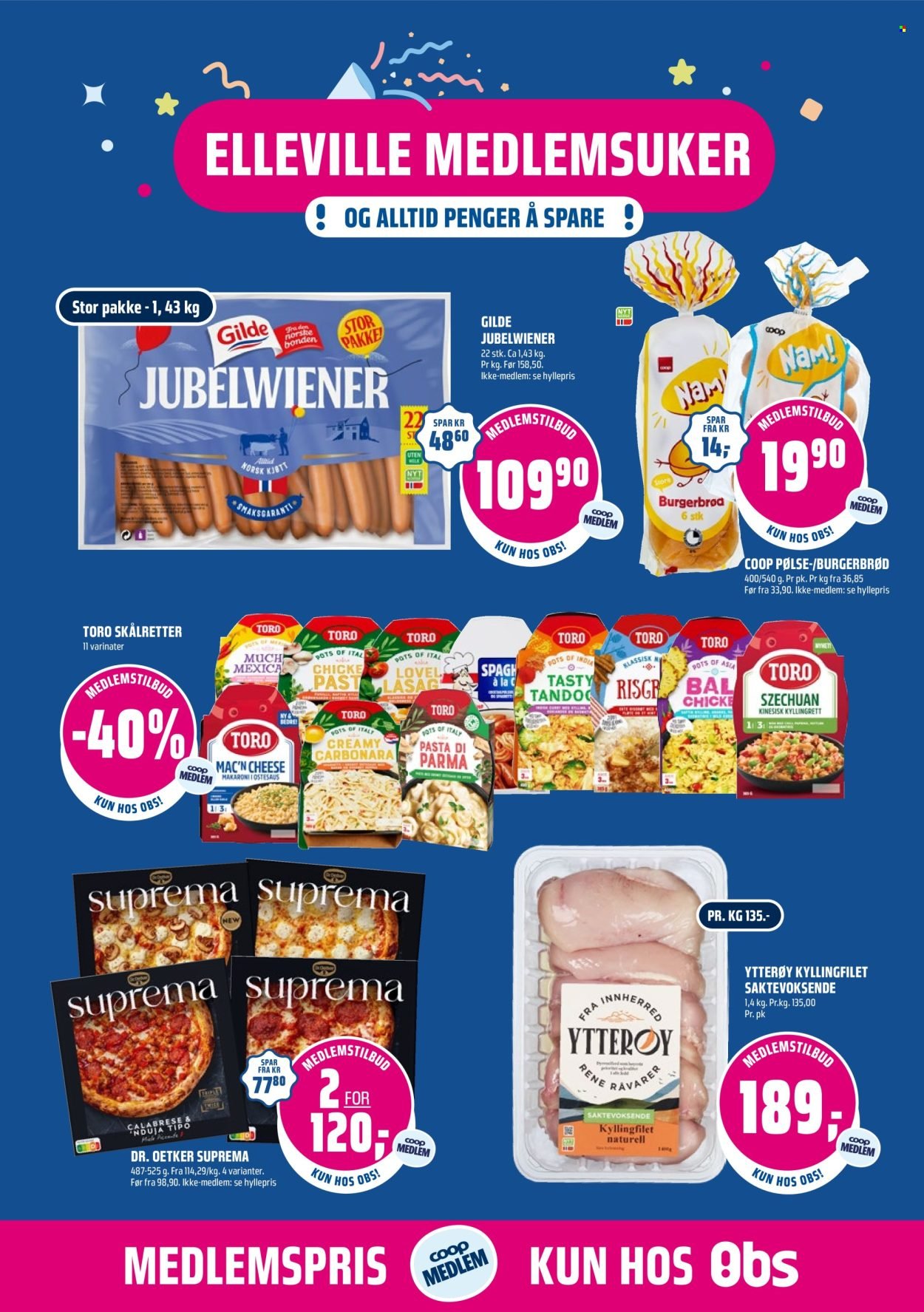 COOP OBS kundeavis - Fra søndag 4. oktober 2026