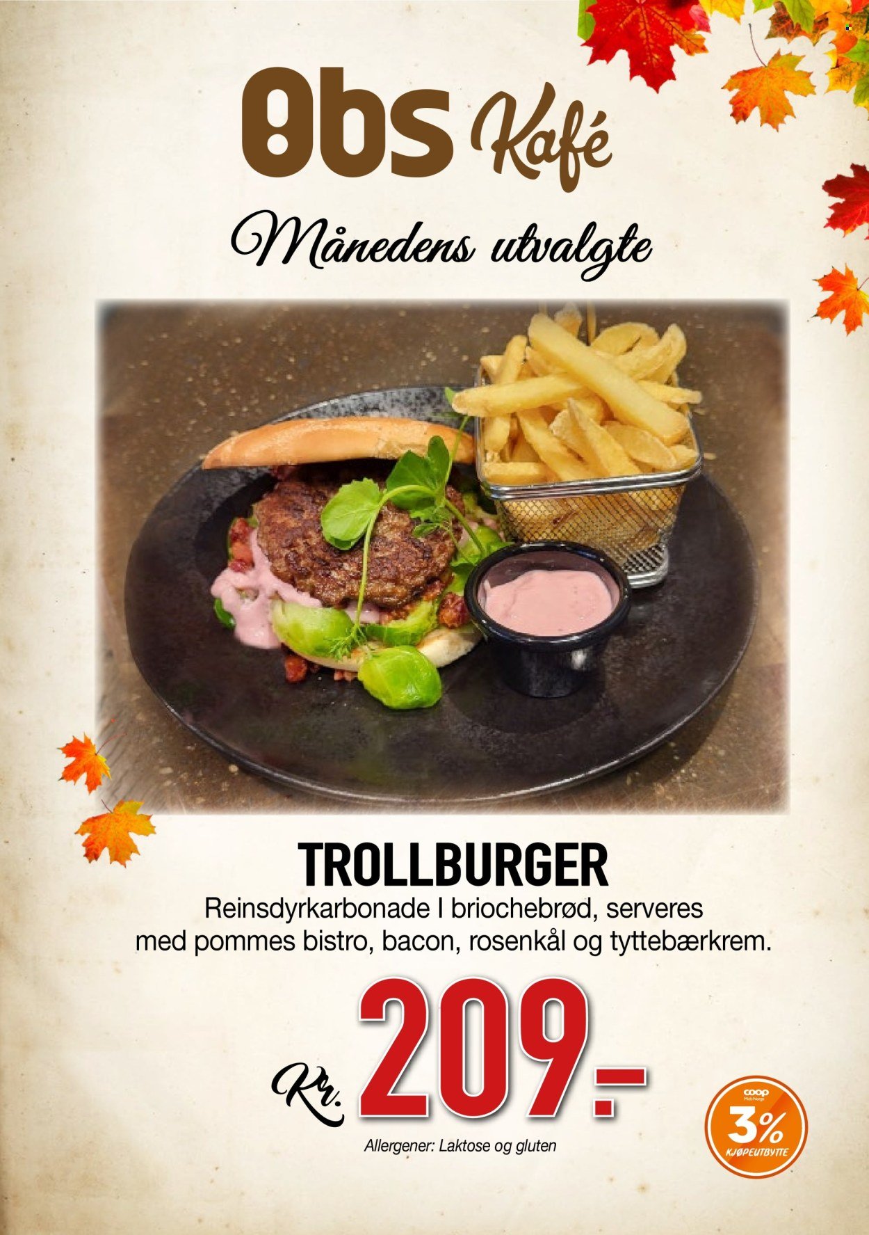COOP OBS kundeavis - Fra søndag 4. oktober 2026