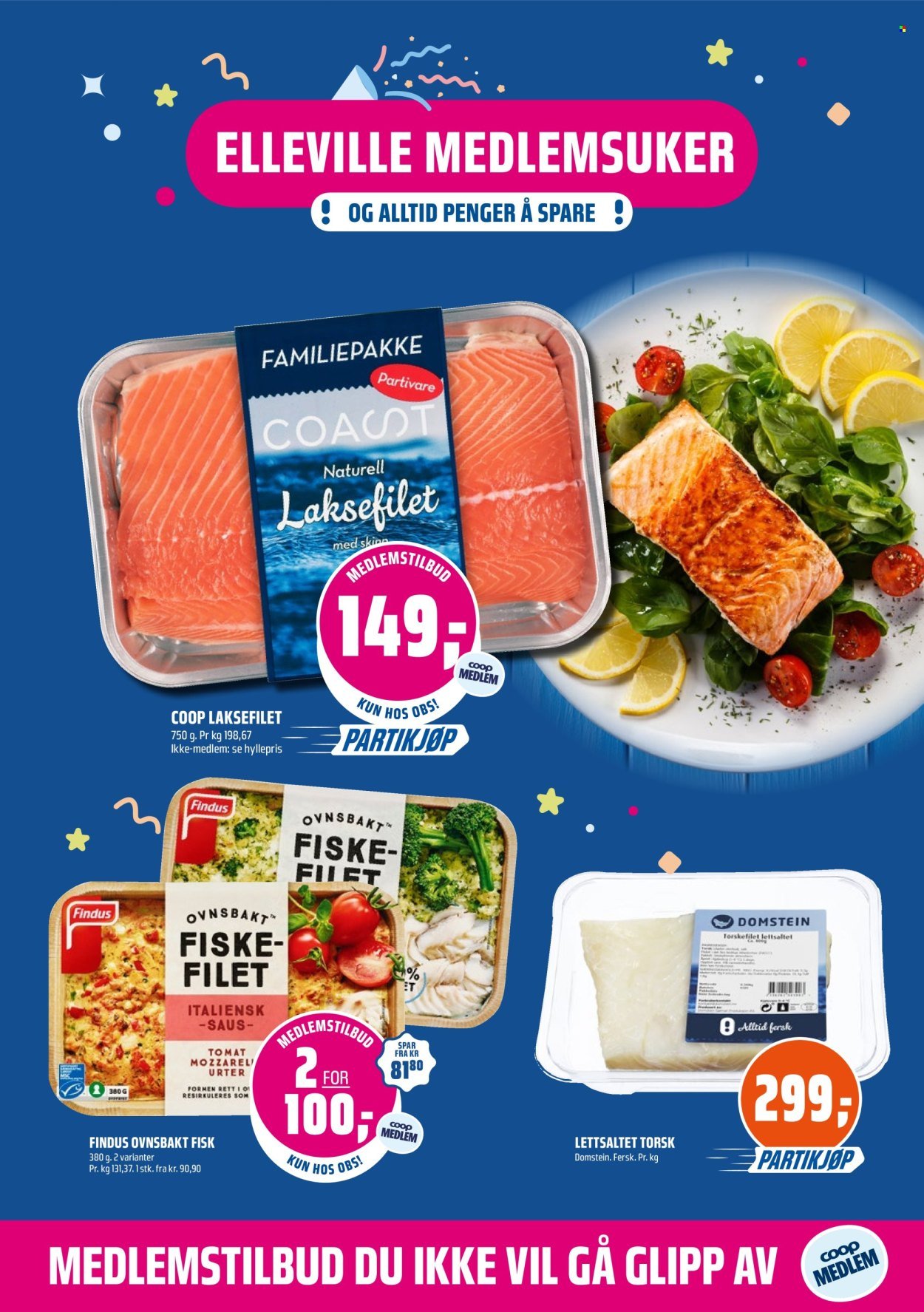 COOP OBS kundeavis - Fra søndag 4. oktober 2026