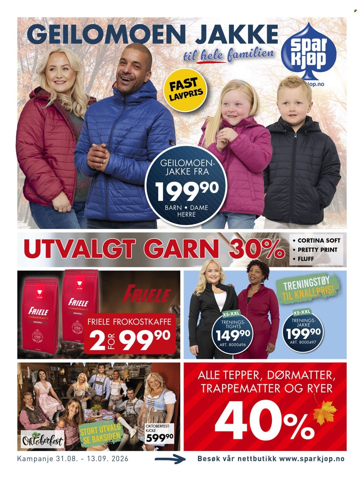 SPARKJØP kundeavis - Fra mandag 31. august 2026
