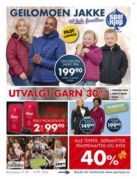 SPARKJØP kundeavis - Fra mandag 31. august 2026