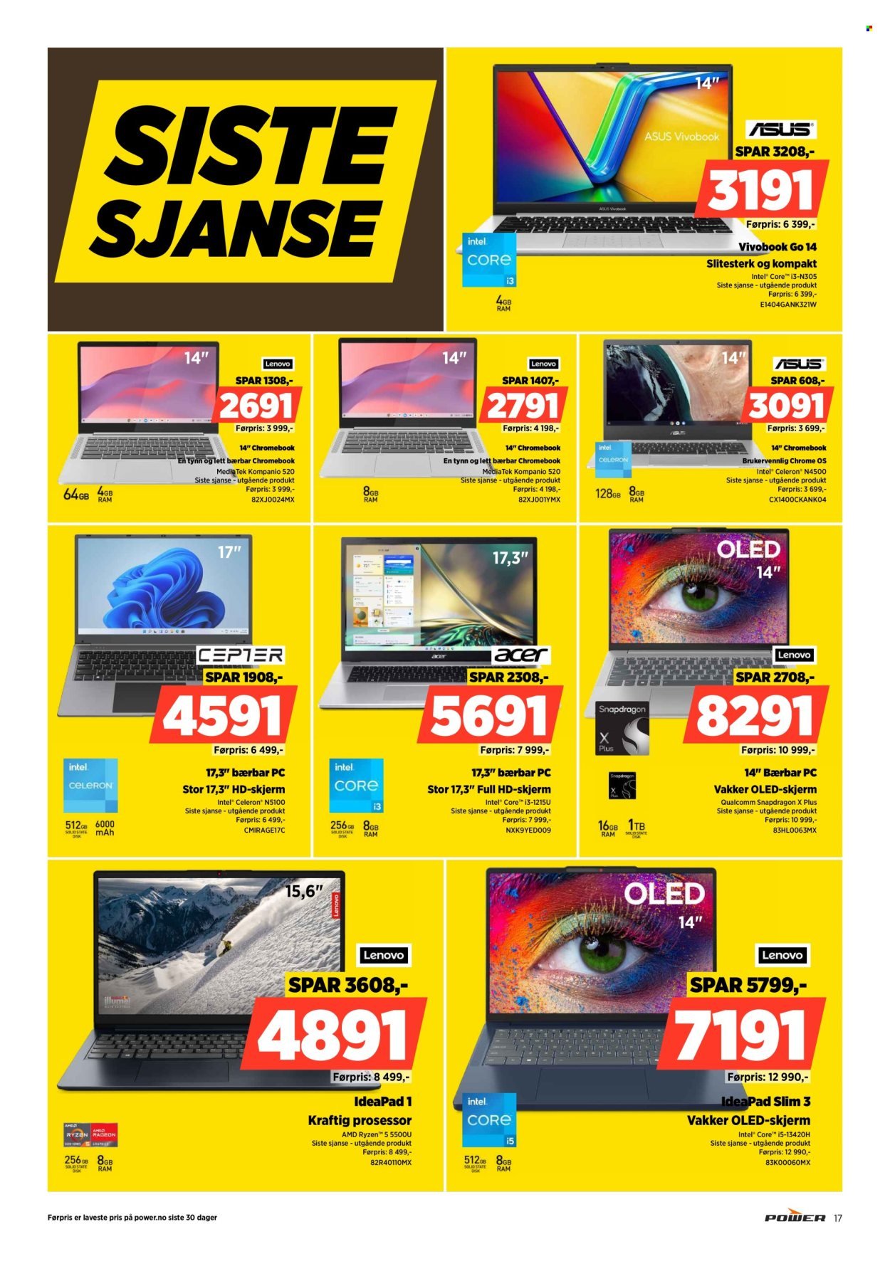 POWER kundeavis - Fra mandag 9. februar 2026 (2026-02-09 - 2026-02-15)
