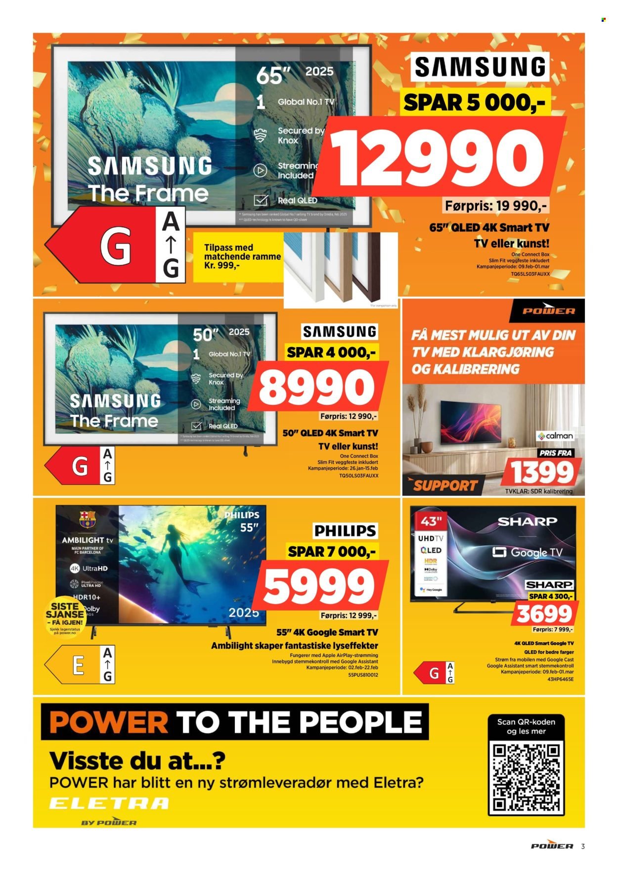POWER kundeavis - Fra mandag 9. februar 2026 (2026-02-09 - 2026-02-15)
