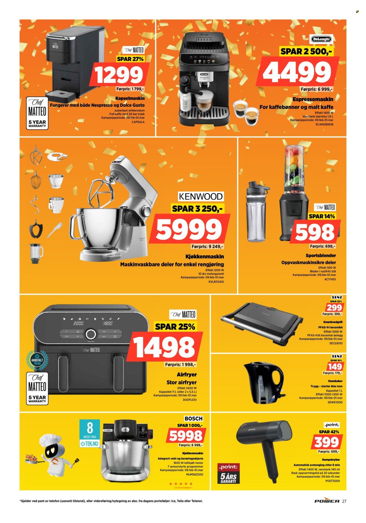 POWER kundeavis - Fra mandag 9. februar 2026 (2026-02-09 - 2026-02-15)